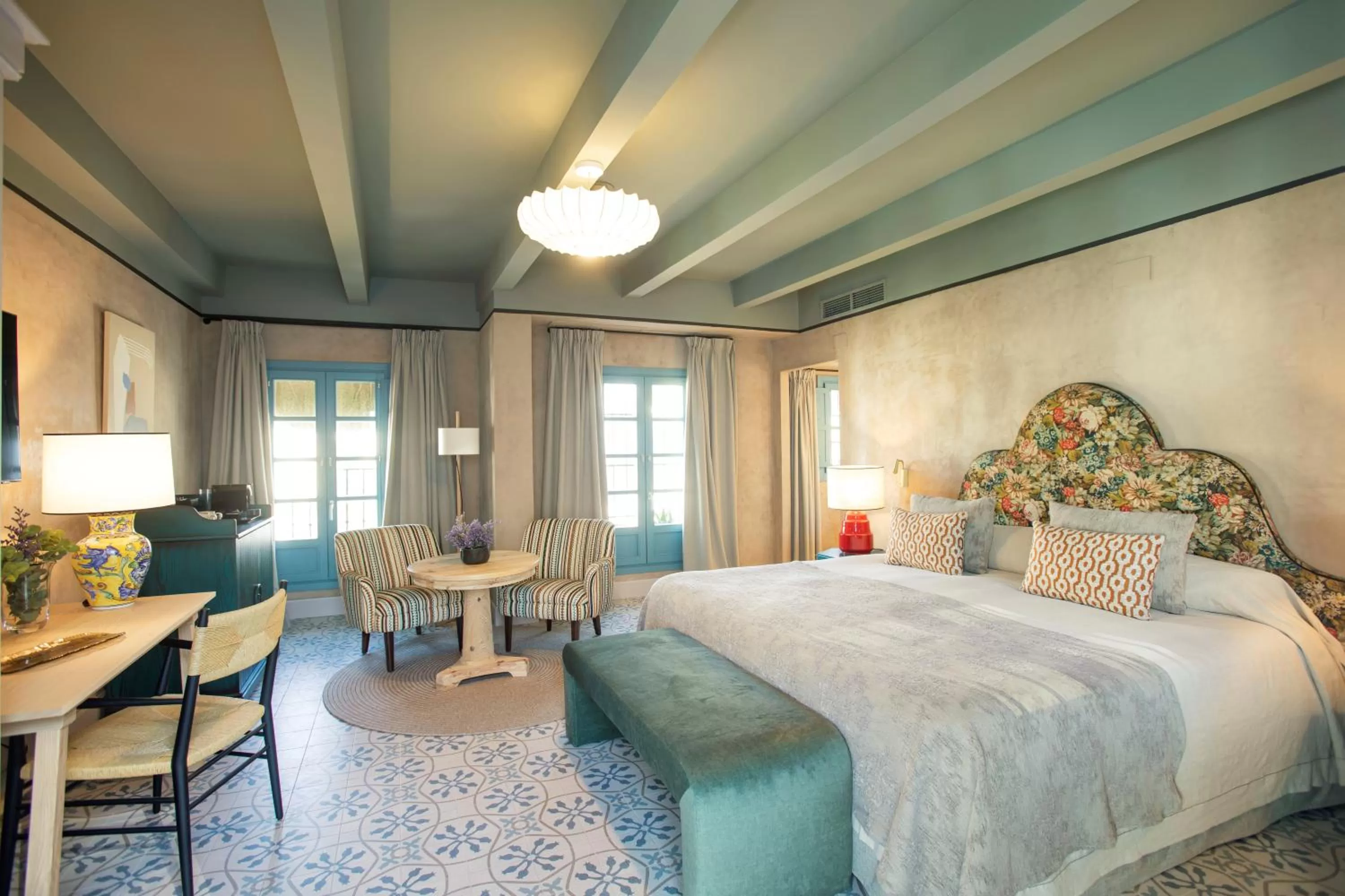 Photo of the whole room, Bed in Hospes Las Casas del Rey de Baeza, a Member of Design Hotels