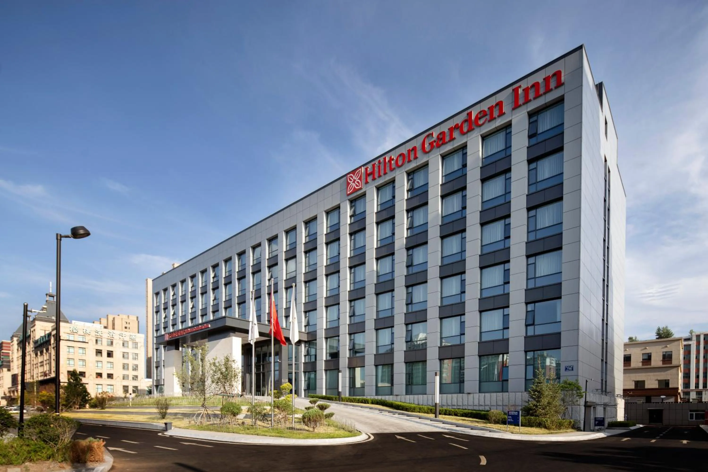 Property building in Hilton Garden Inn Changchun Economic Development Zone