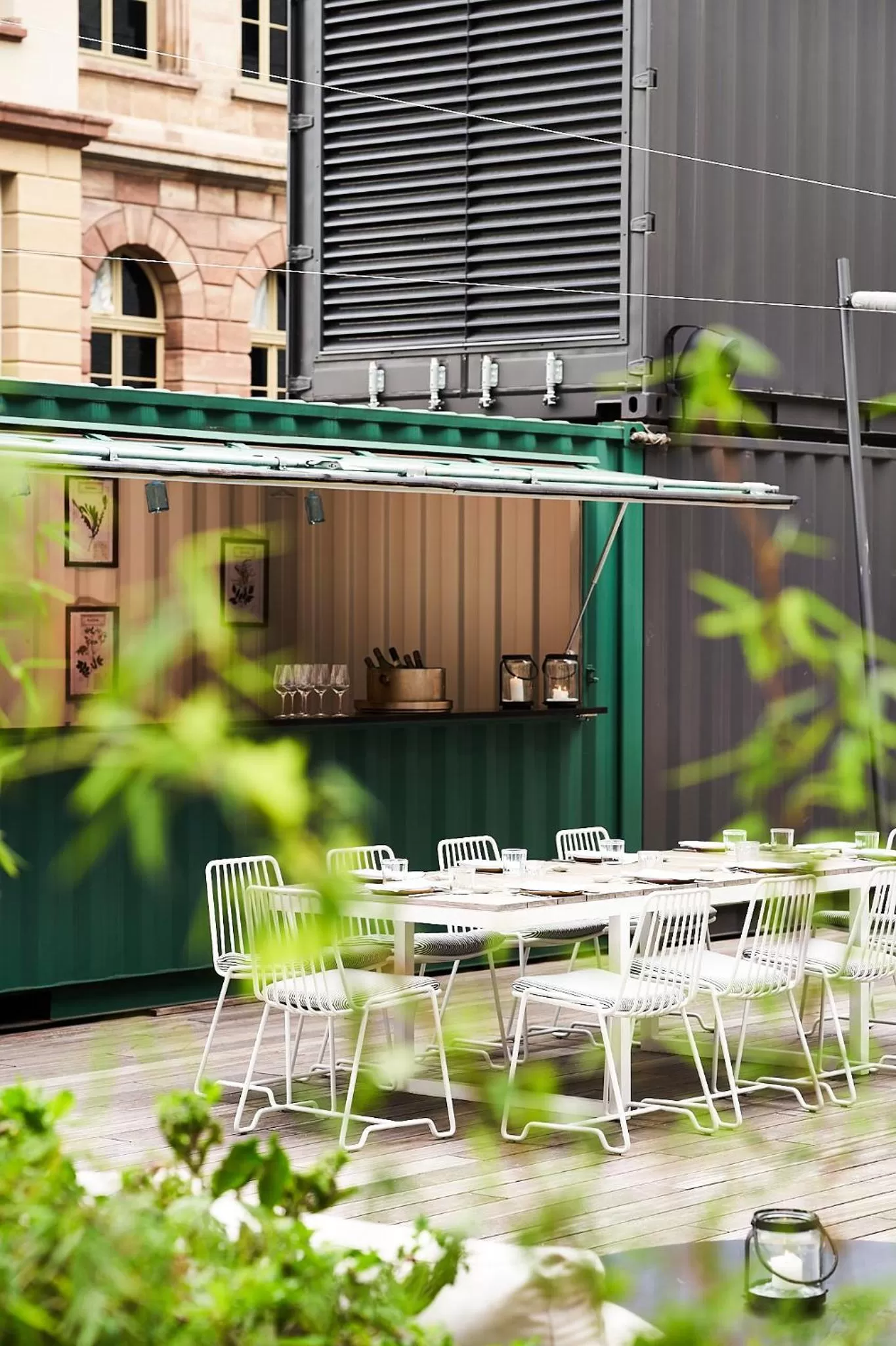 Patio in FREIgeist Göttingen Innenstadt, A Member of Design Hotels