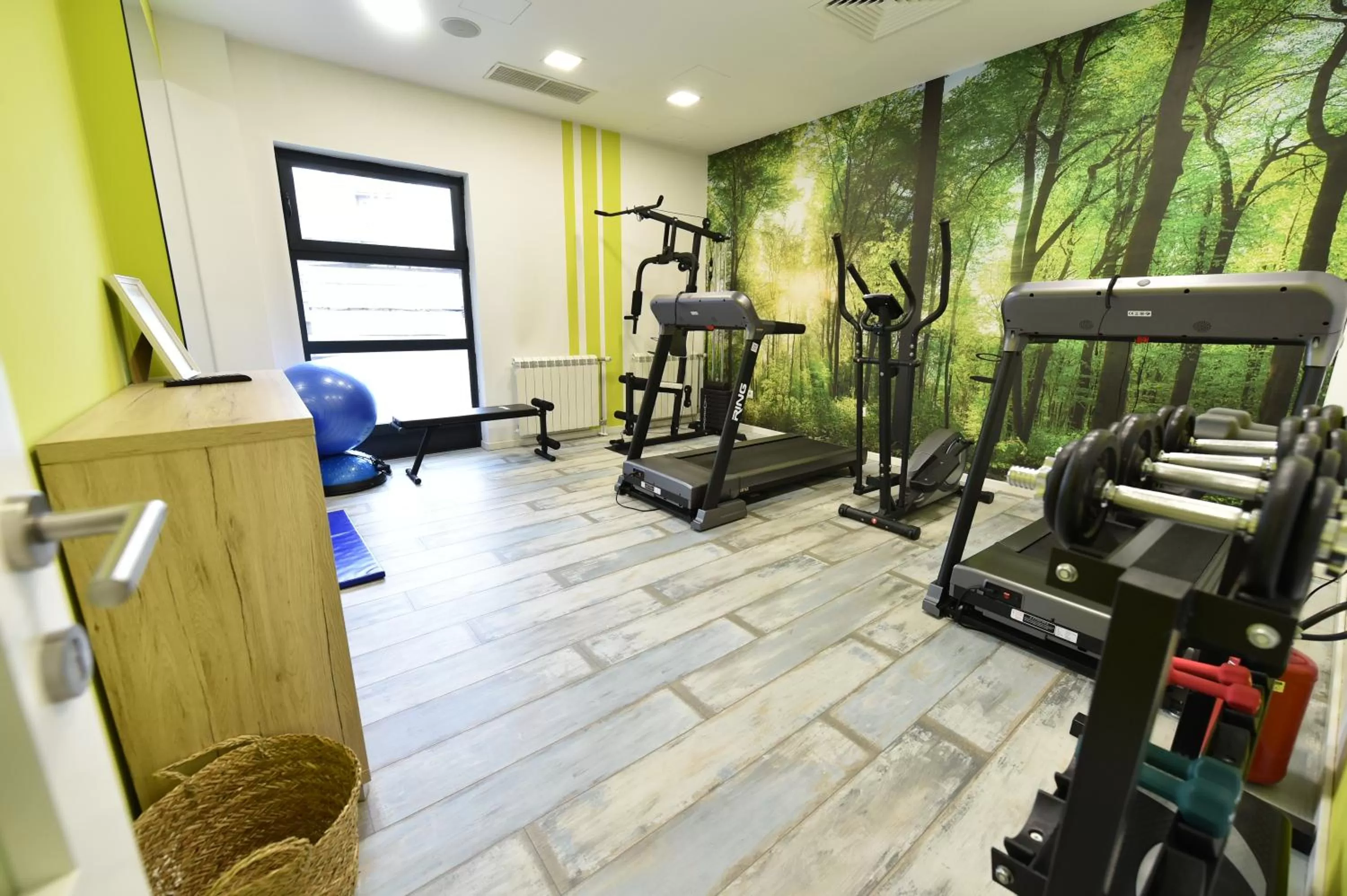 Fitness centre/facilities in IG Hotel