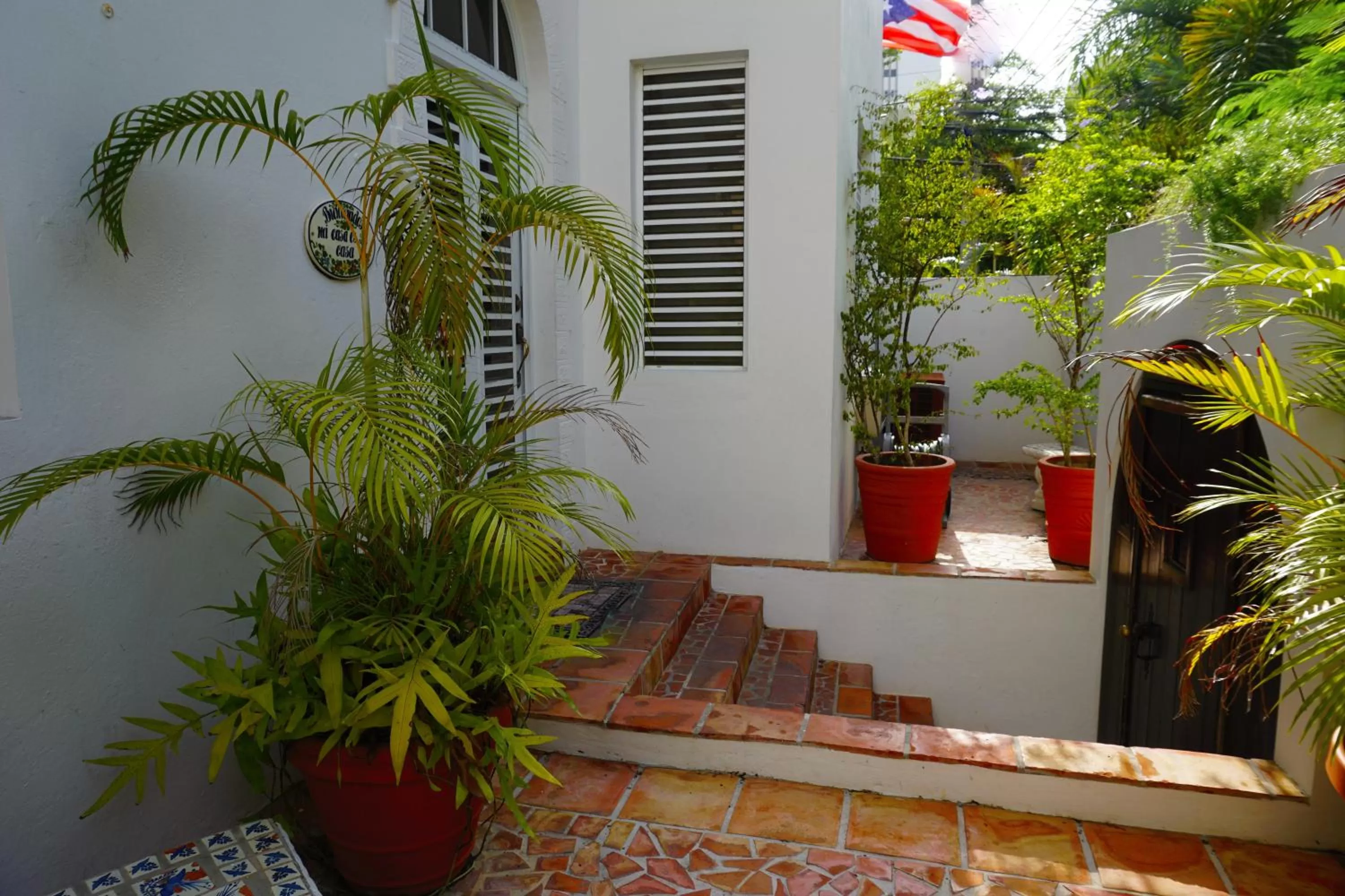 Facade/entrance in At Wind Chimes Boutique Hotel