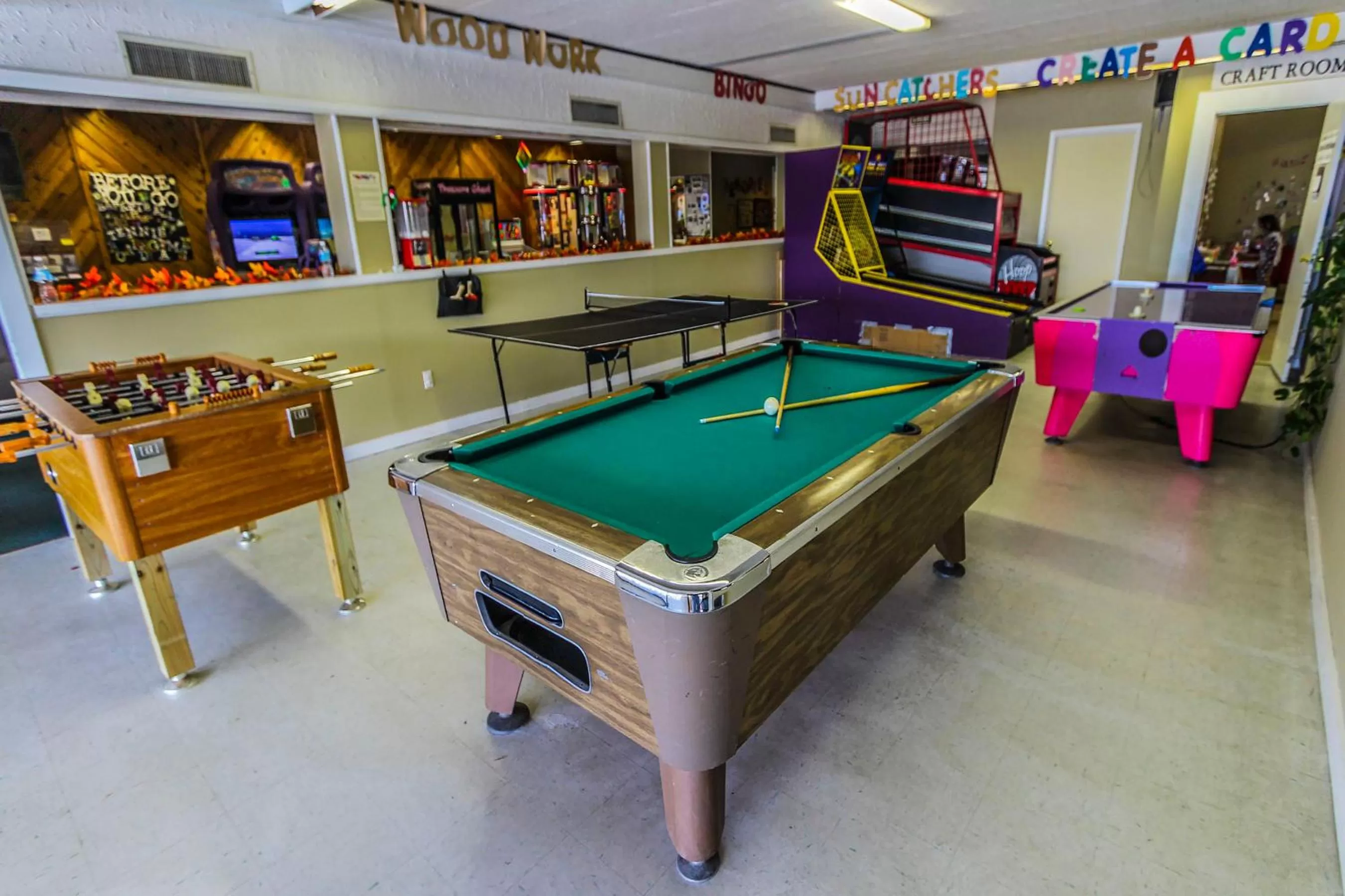 Billiard in Tanglwood Resort