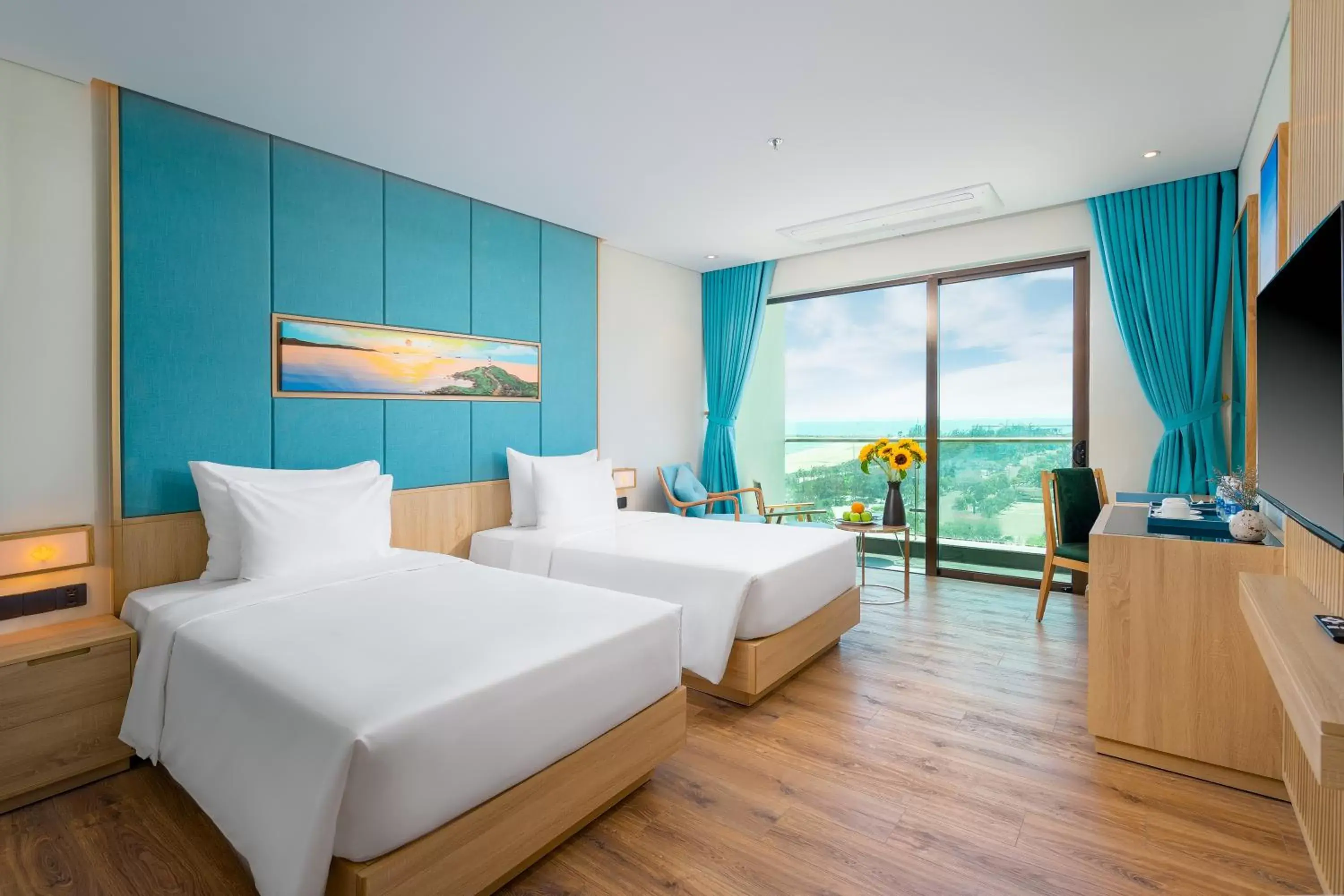 Senior Deluxe Ocean Twin in Sala Grand Tuy Hoa Hotel Senior Deluxe Ocean Twin in Sala Grand Tuy Hoa Hotel