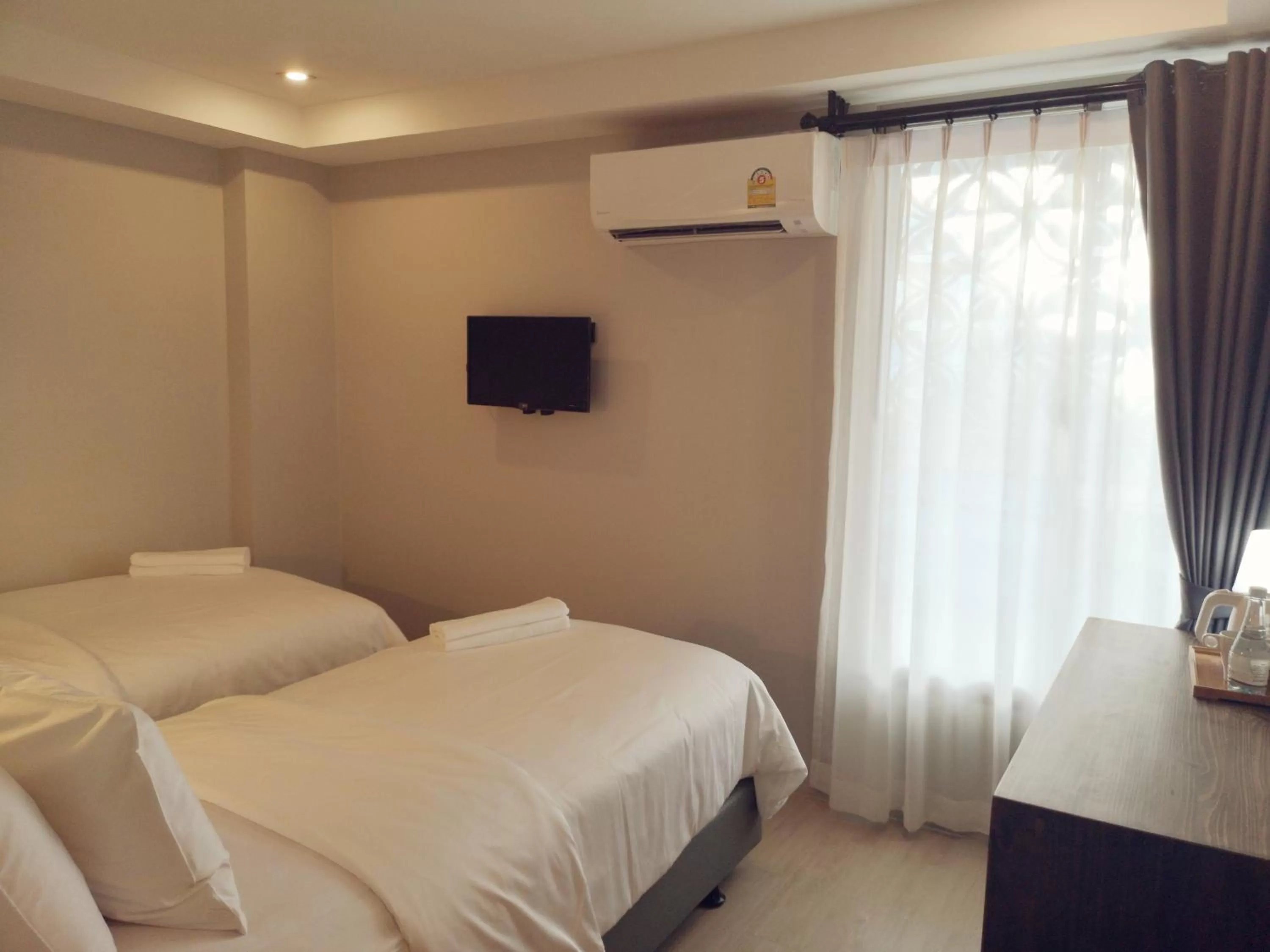Bed in Get GuestHouse 2 ( Sangsri soi 4)