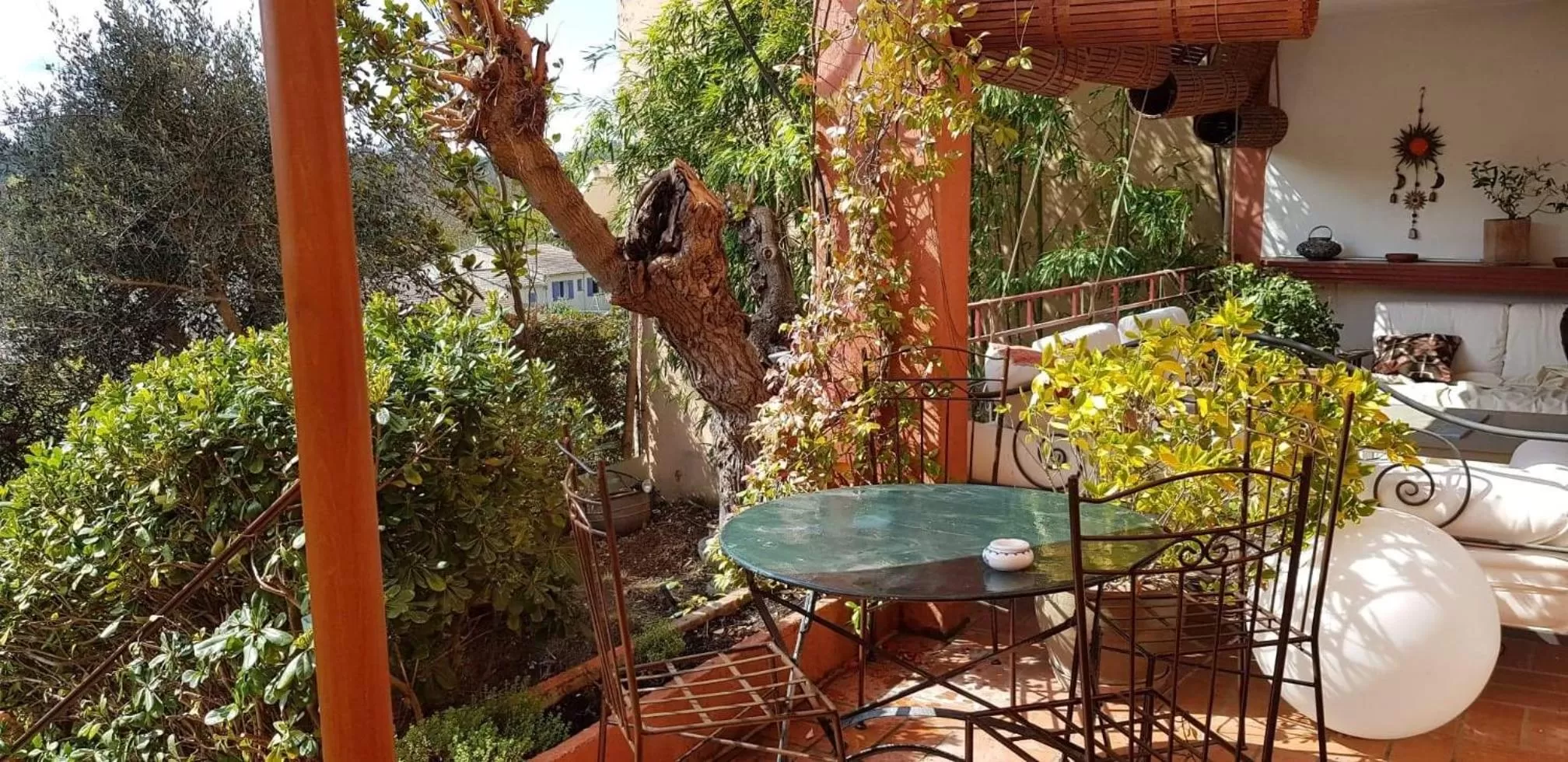Balcony/Terrace in Le Belvédère - Chambres d'hôtes de charme et Restaurant