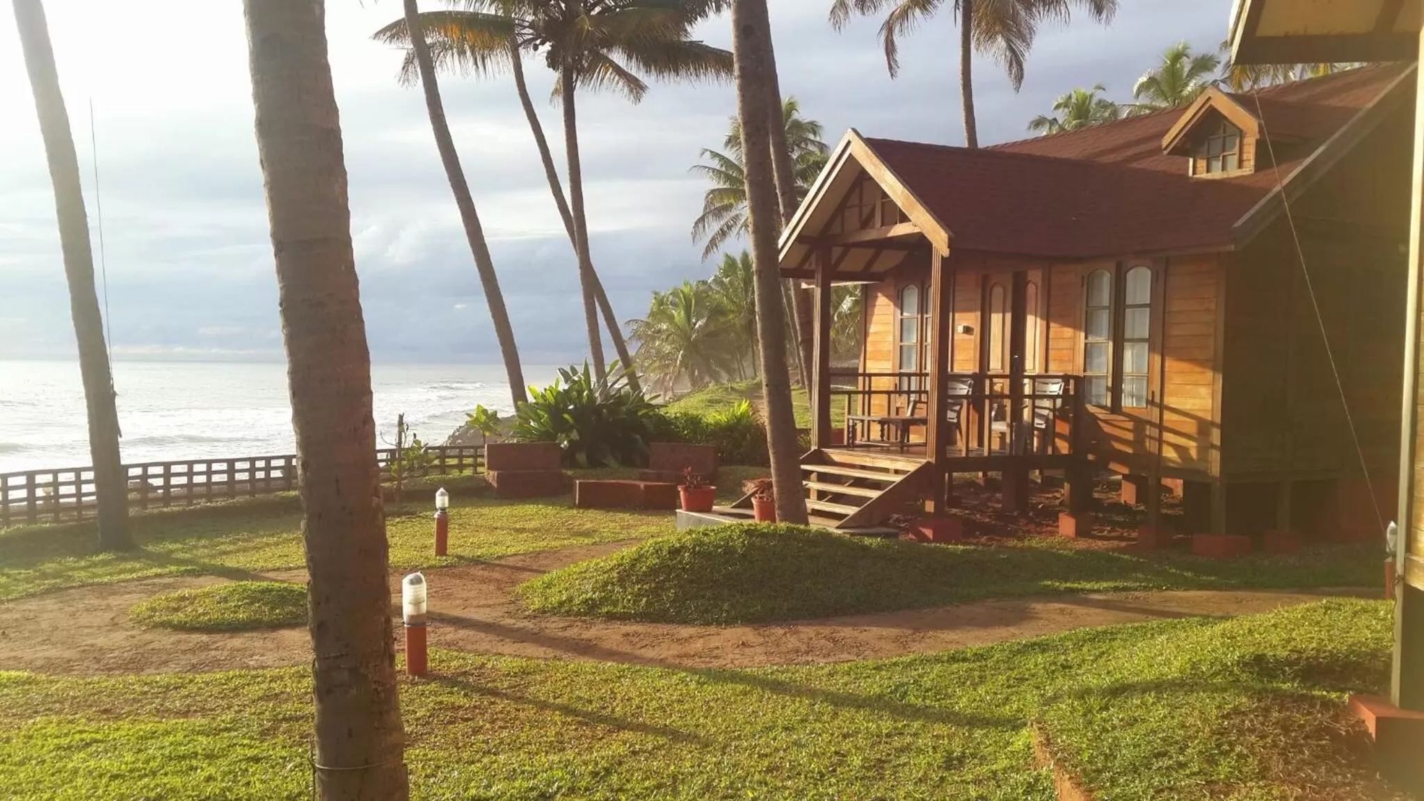 Natural landscape in Blue Water Beach Resort