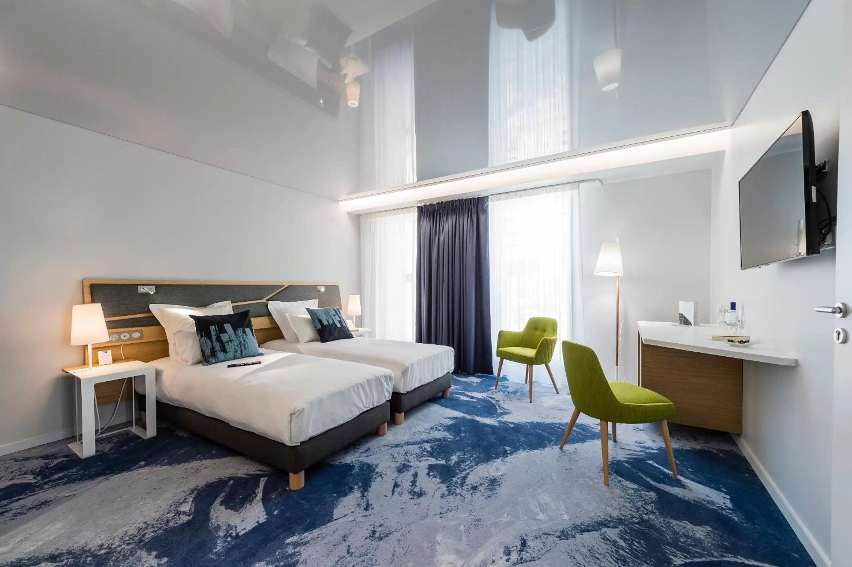 Bed in Seeko'o Hotel Bordeaux