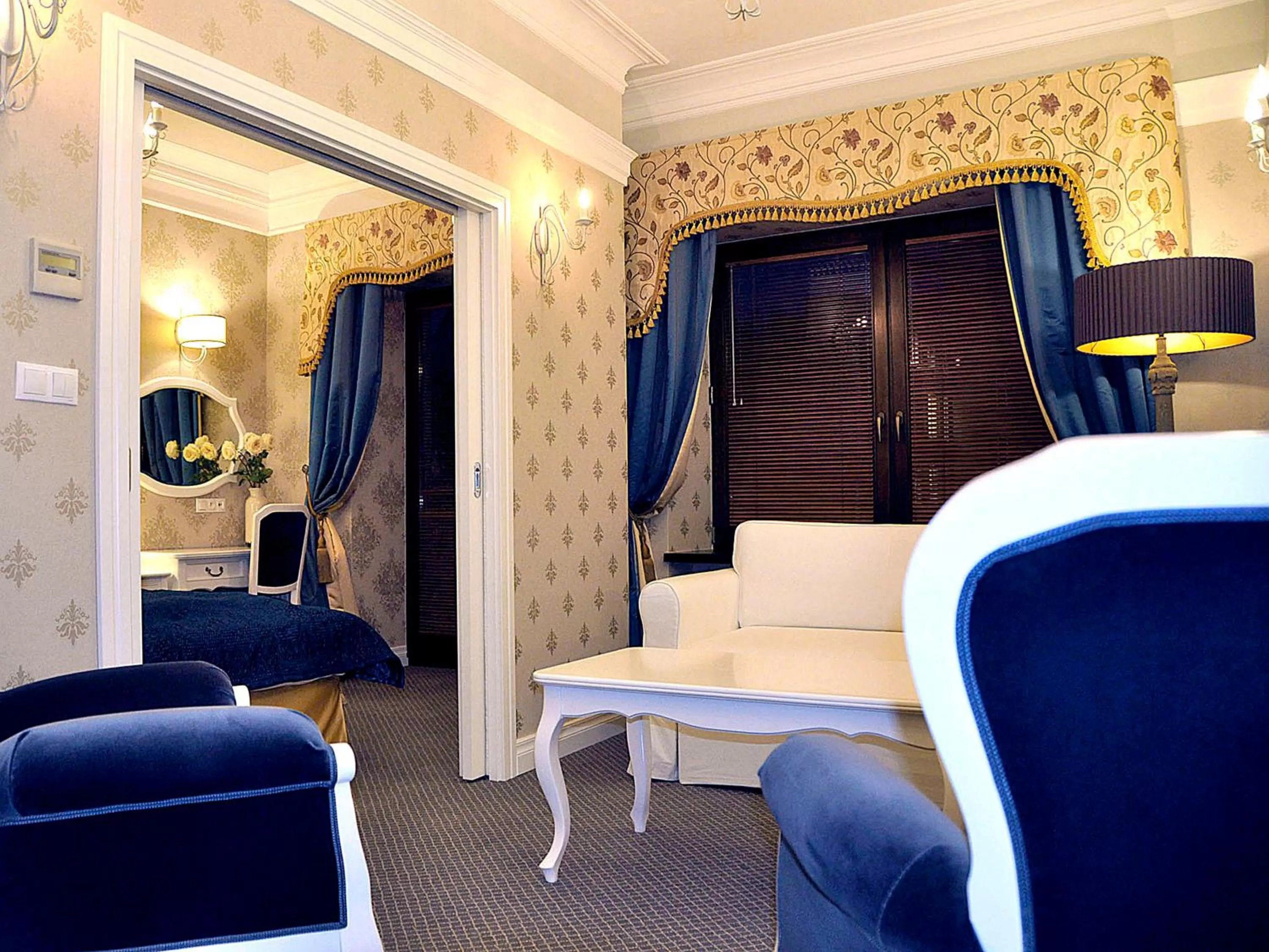 Living room in SleepWalker Boutique Suites