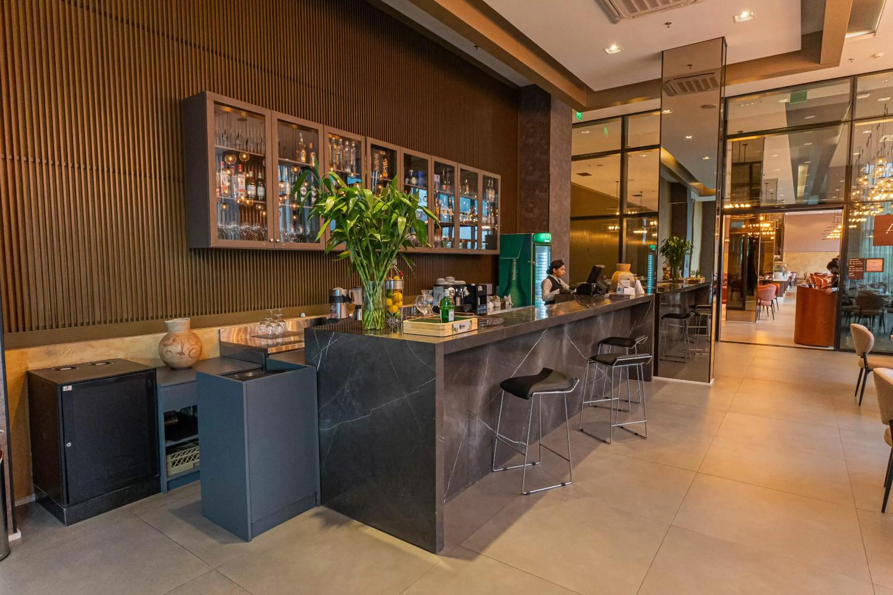 Lounge or bar in Royal Palm Tower Anhanguera
