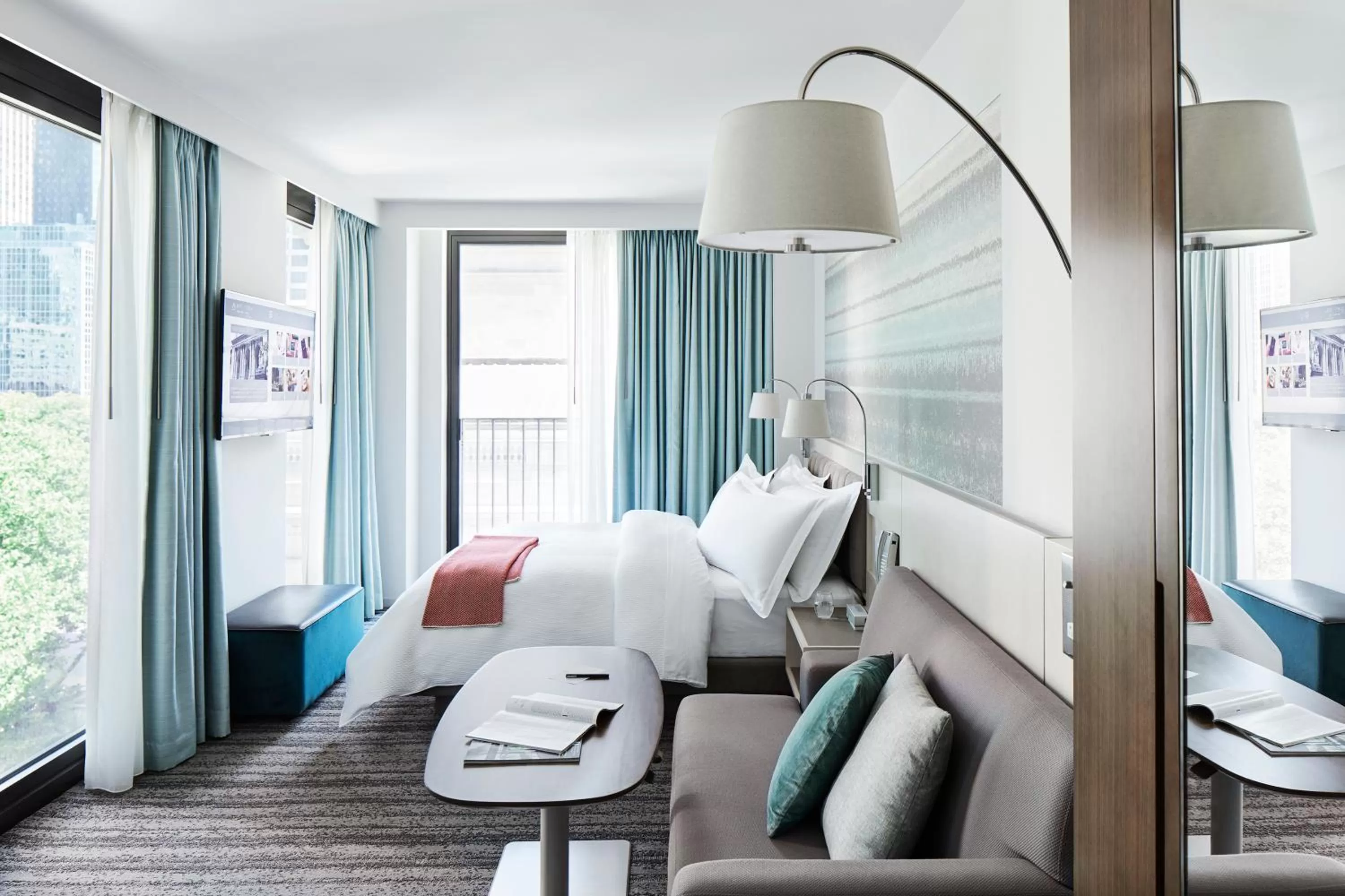 Bed in Park Terrace Hotel