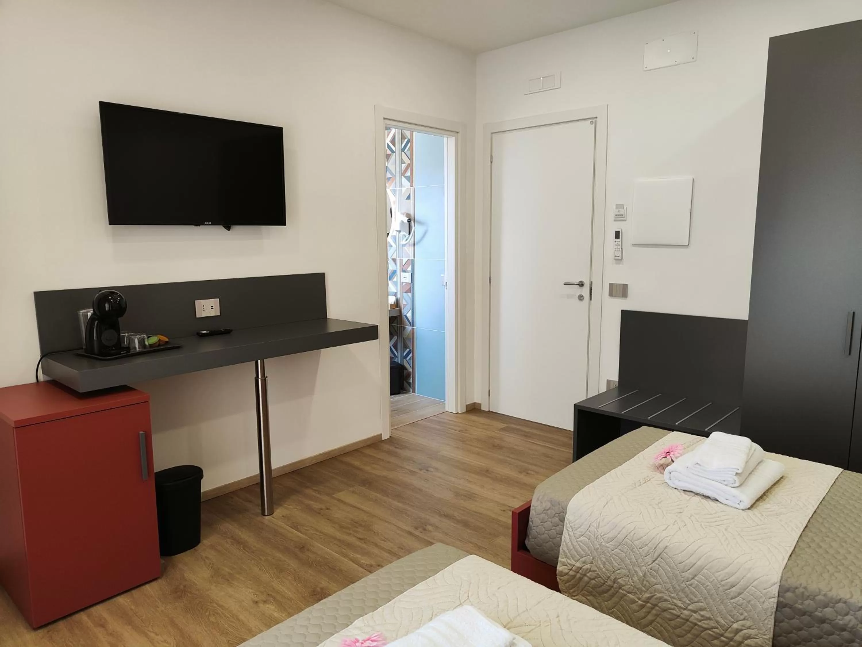 TV/Entertainment Center in Pompeya Bed and Breakfast