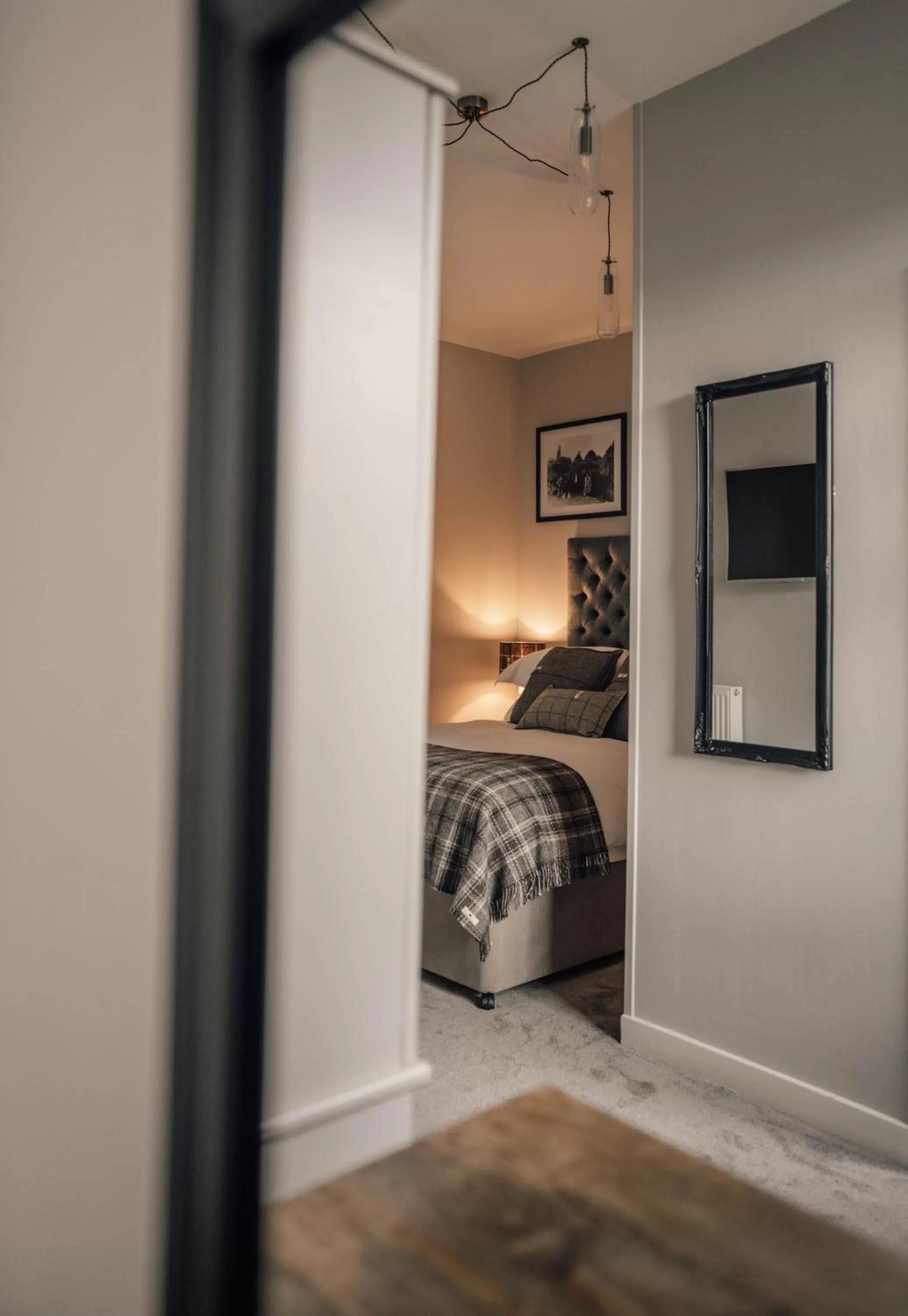 Bed in The Kirkwall Hotel