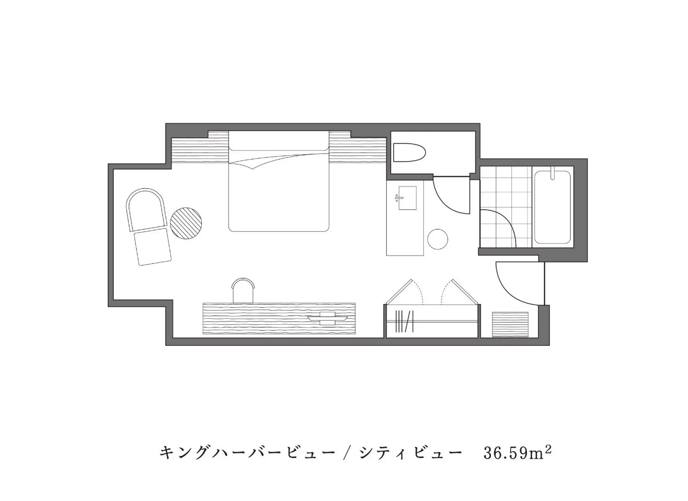 Executive King Room - City View with Complimentary Mini-bar in The ORIENT Executive King Room - City View with Complimentary Mini-bar in The ORIENT