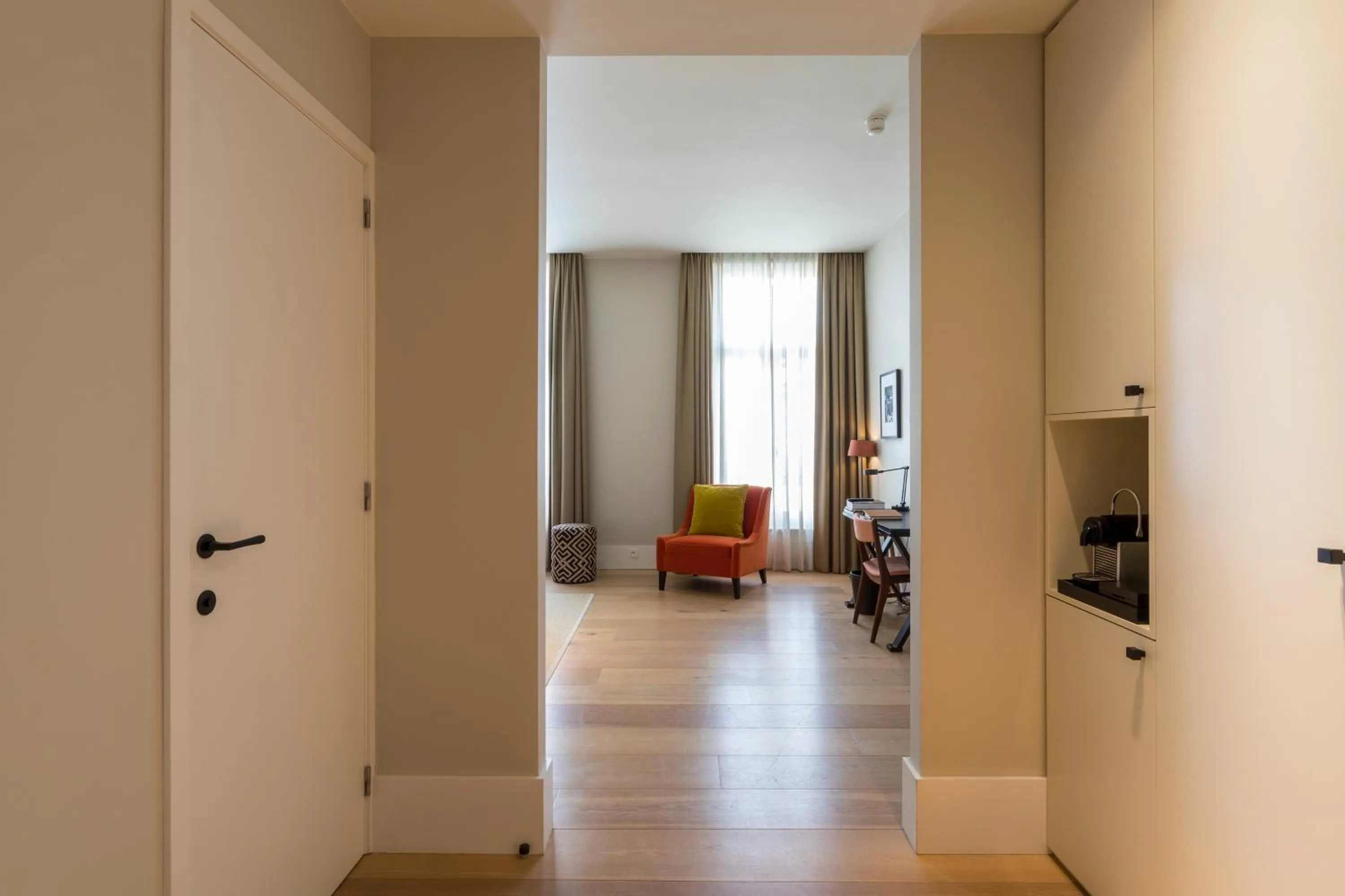 Seating area in Hotel FRANQ