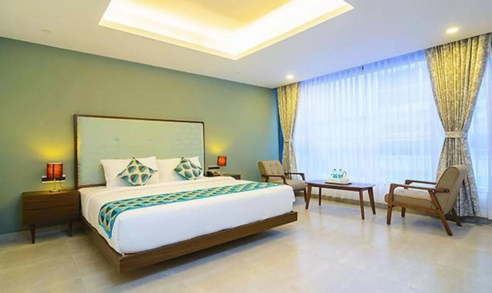 Bed in Okean De Goa Vagator