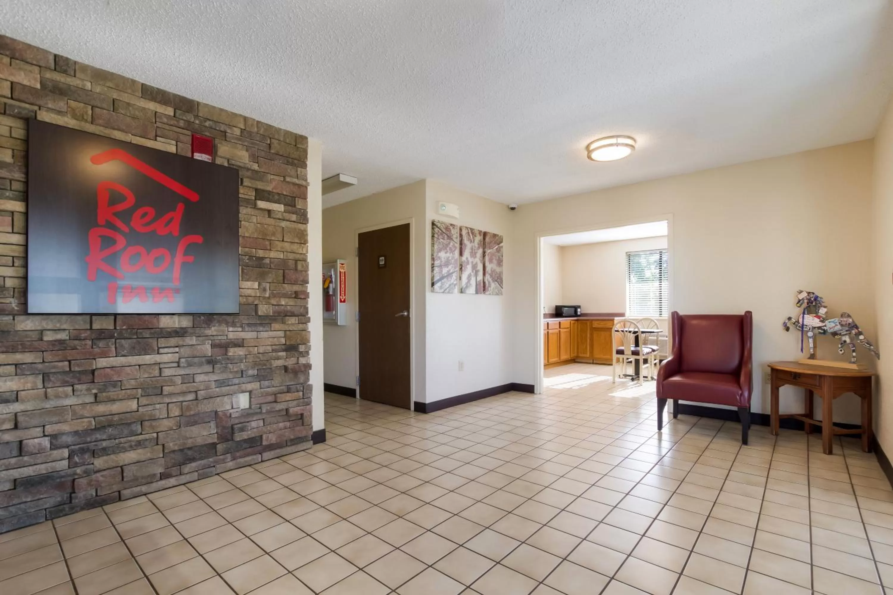 Lobby or reception in Red Roof Inn Shelbyville