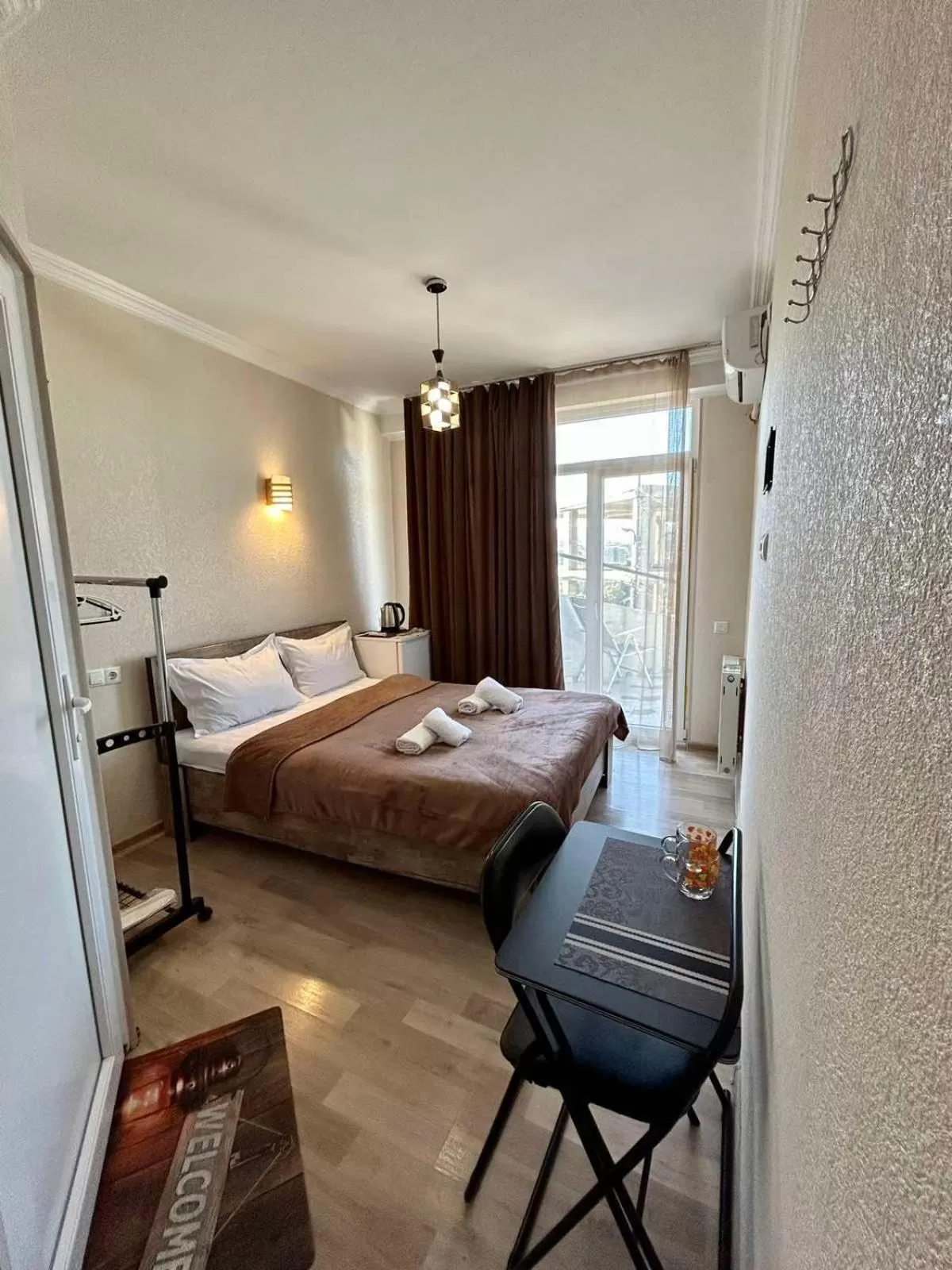 Bed in Hotel Marioni