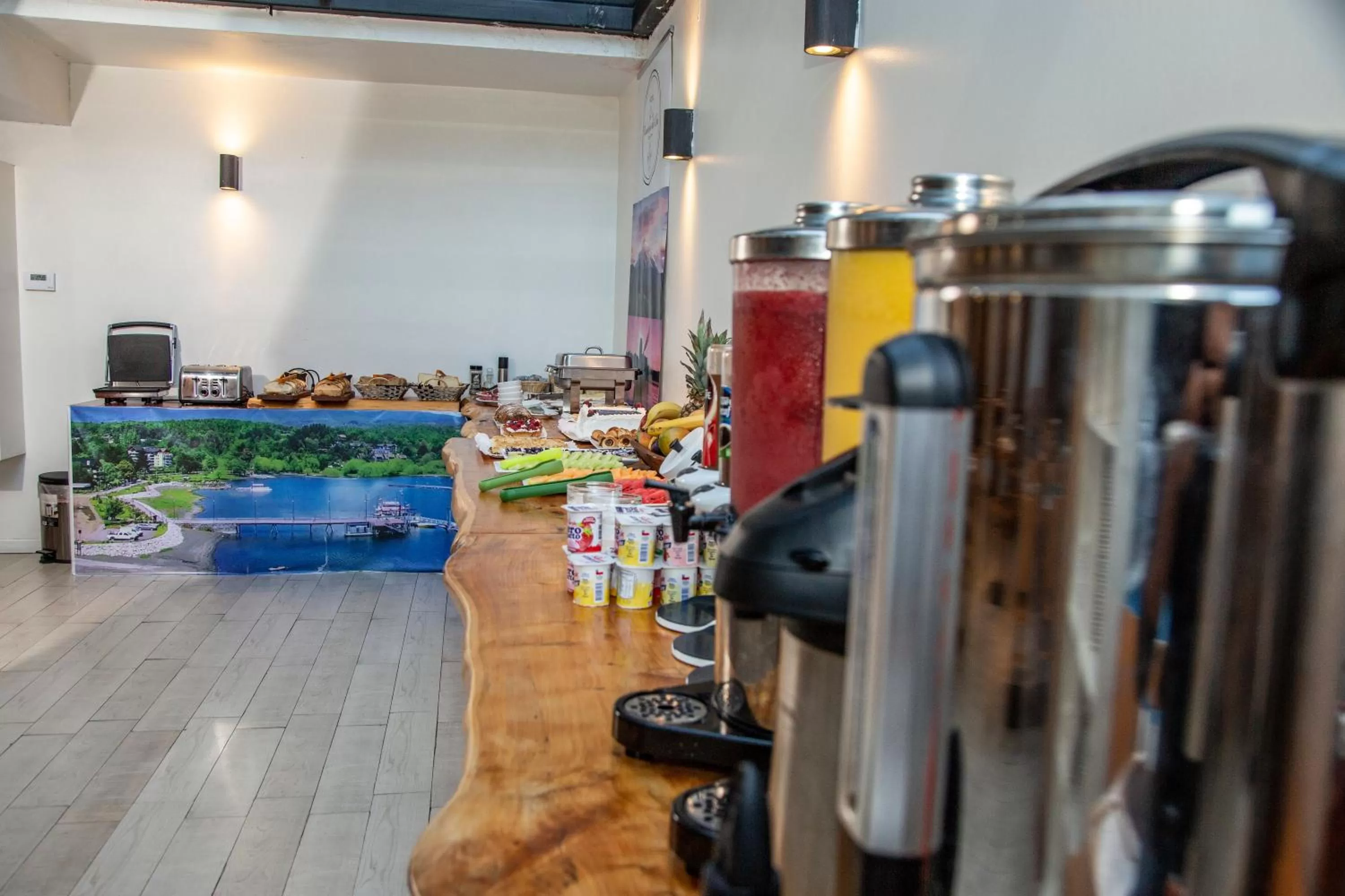 Buffet breakfast in Hotel Cumbres del Sur