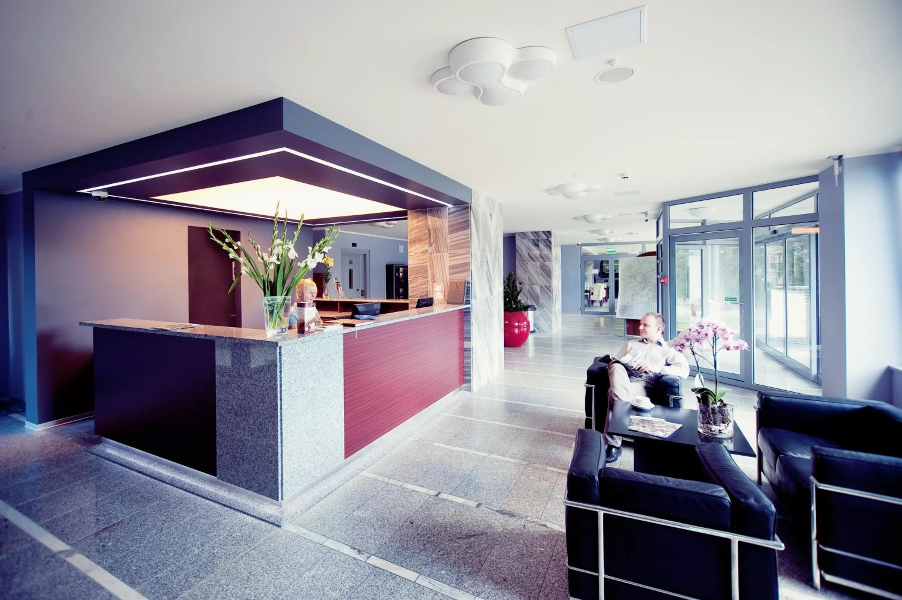 Lobby or reception in Hotel Śląsk