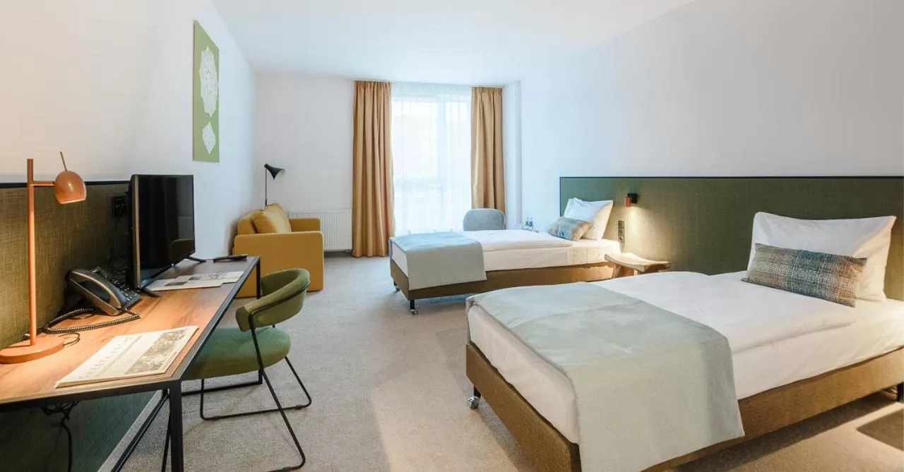 Bed in Arche Hotel Lublin