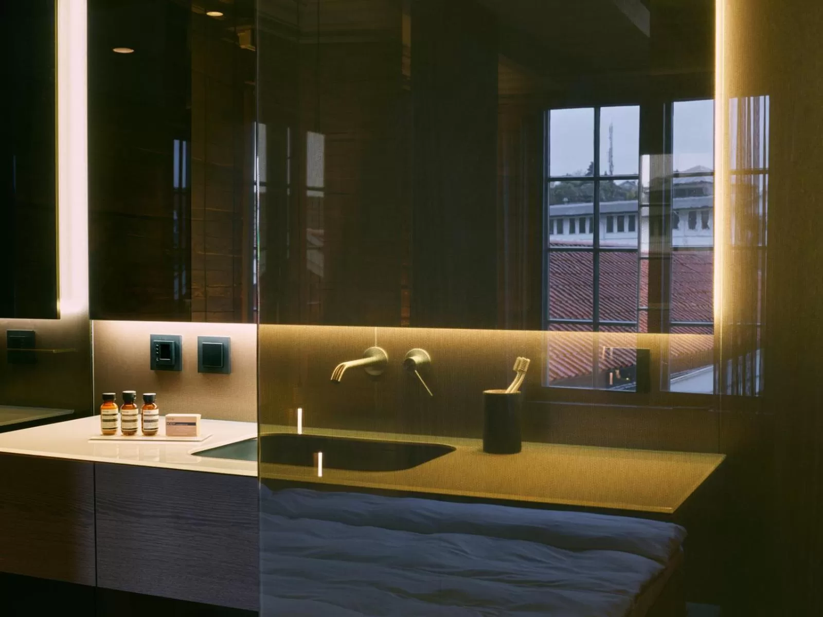 Bathroom in Tollboden Hotell - Unike Hoteller