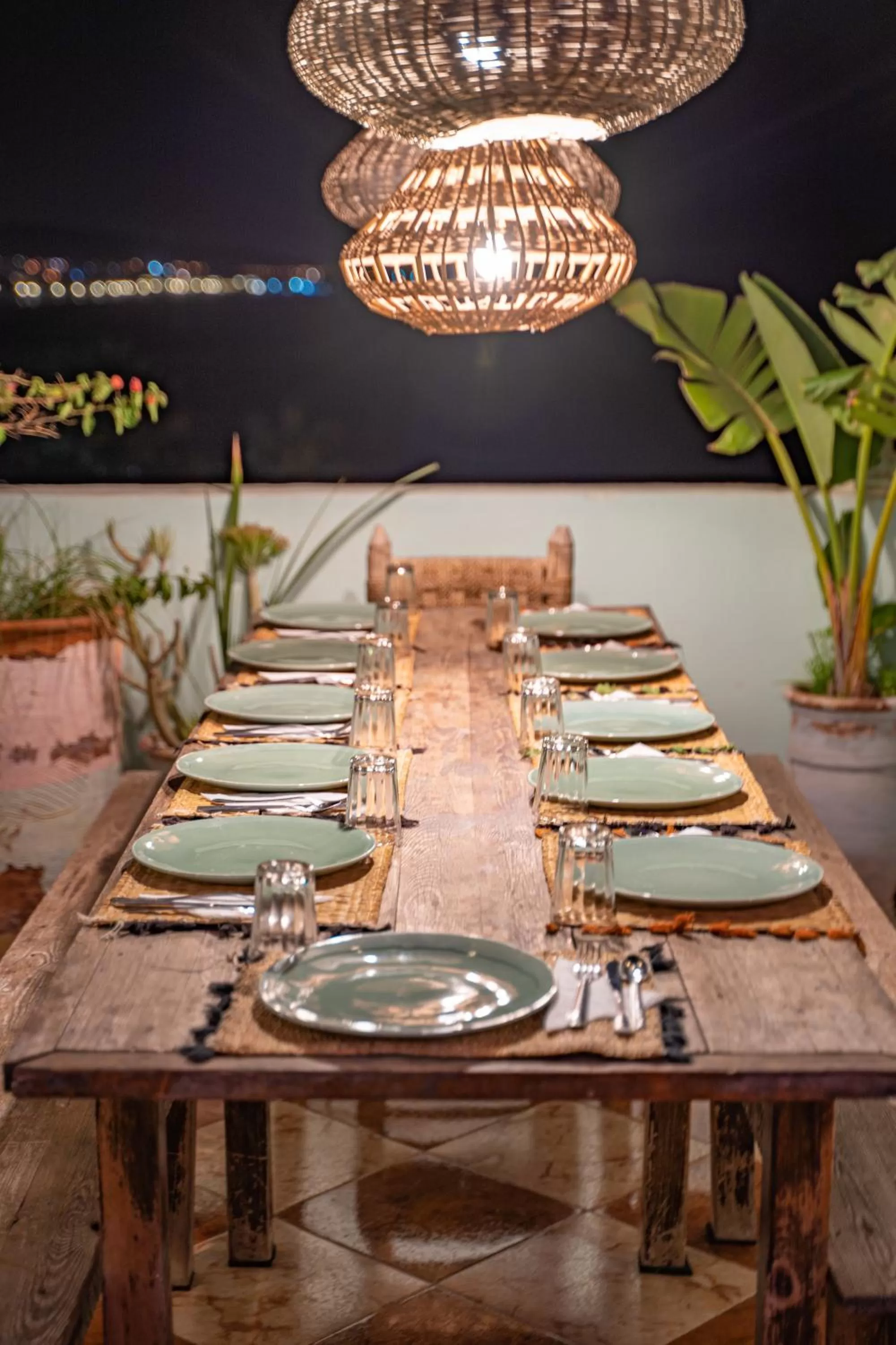 Restaurant/Places to Eat in Amayour Surf Hostel