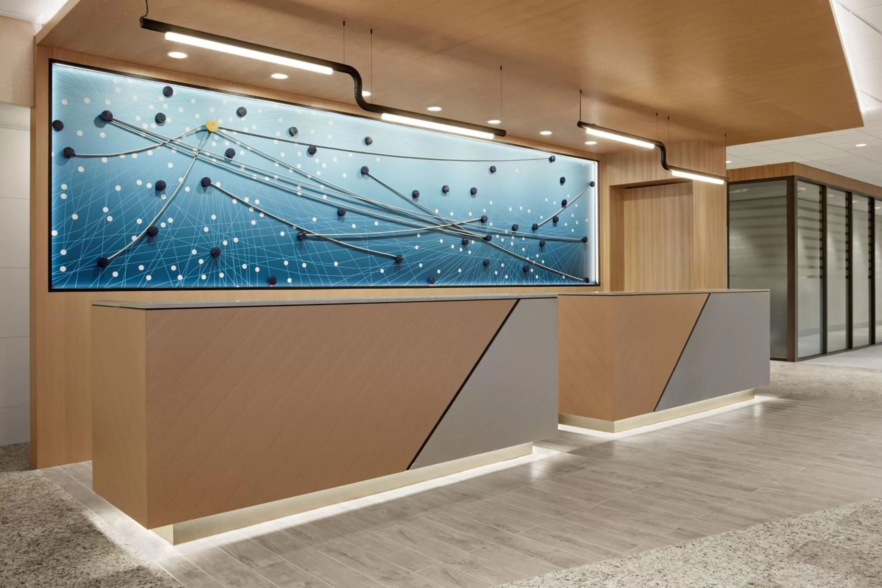 View (from property/room) in Delta Hotels Calgary Airport In-Terminal