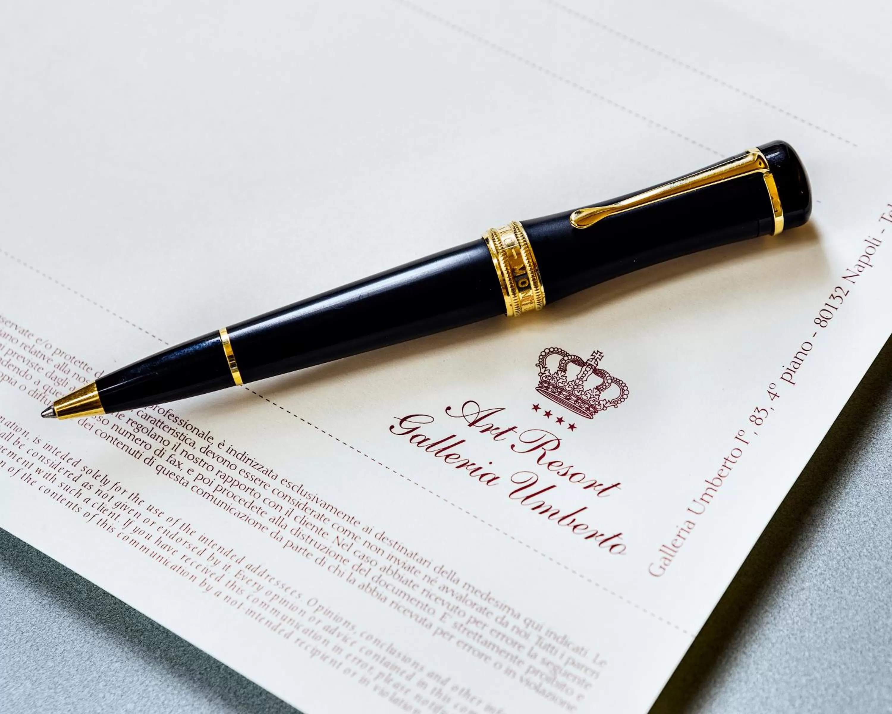 Property logo or sign in Hotel Art Resort Galleria Umberto