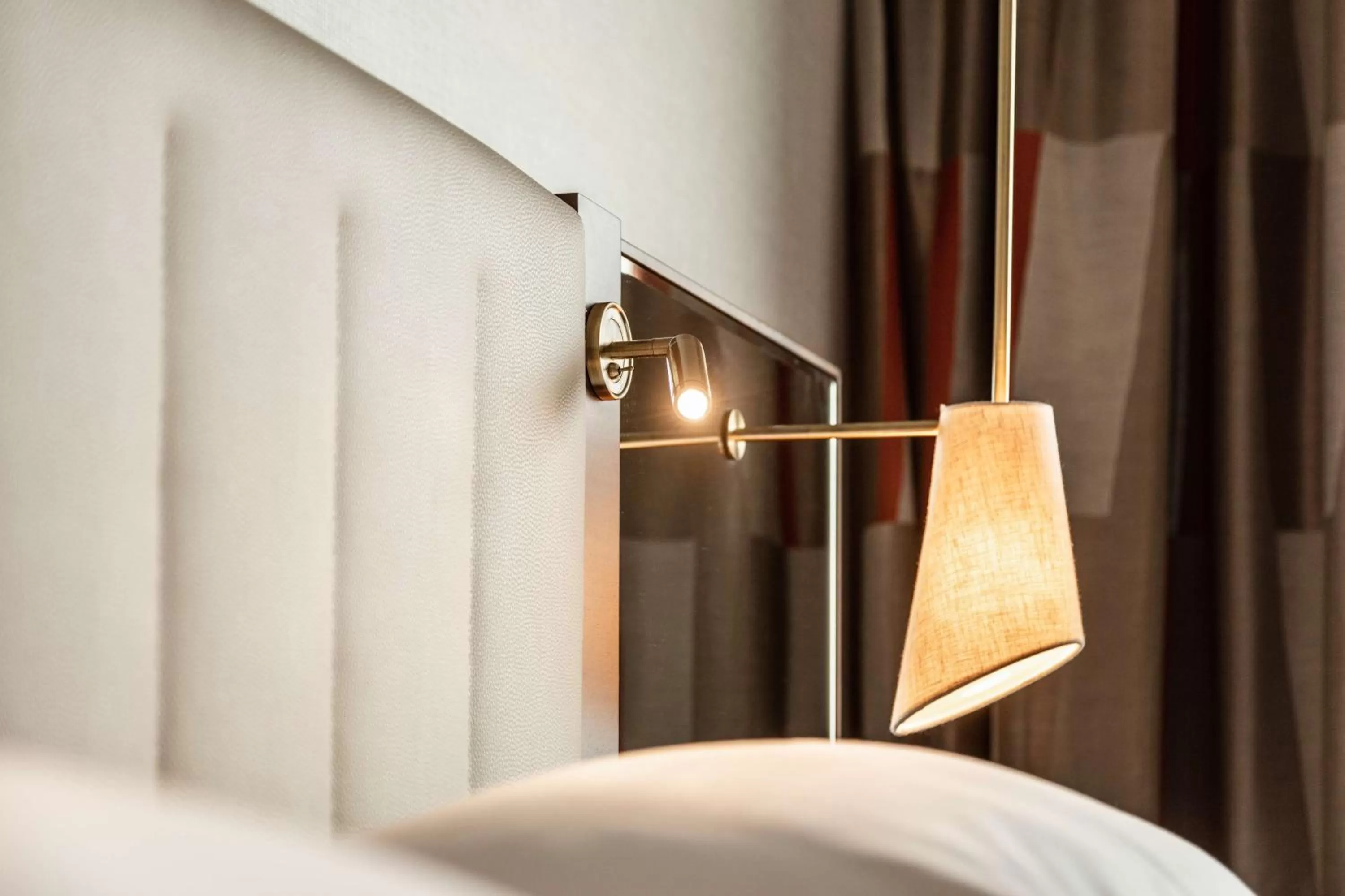 Bed in Hilton Amsterdam