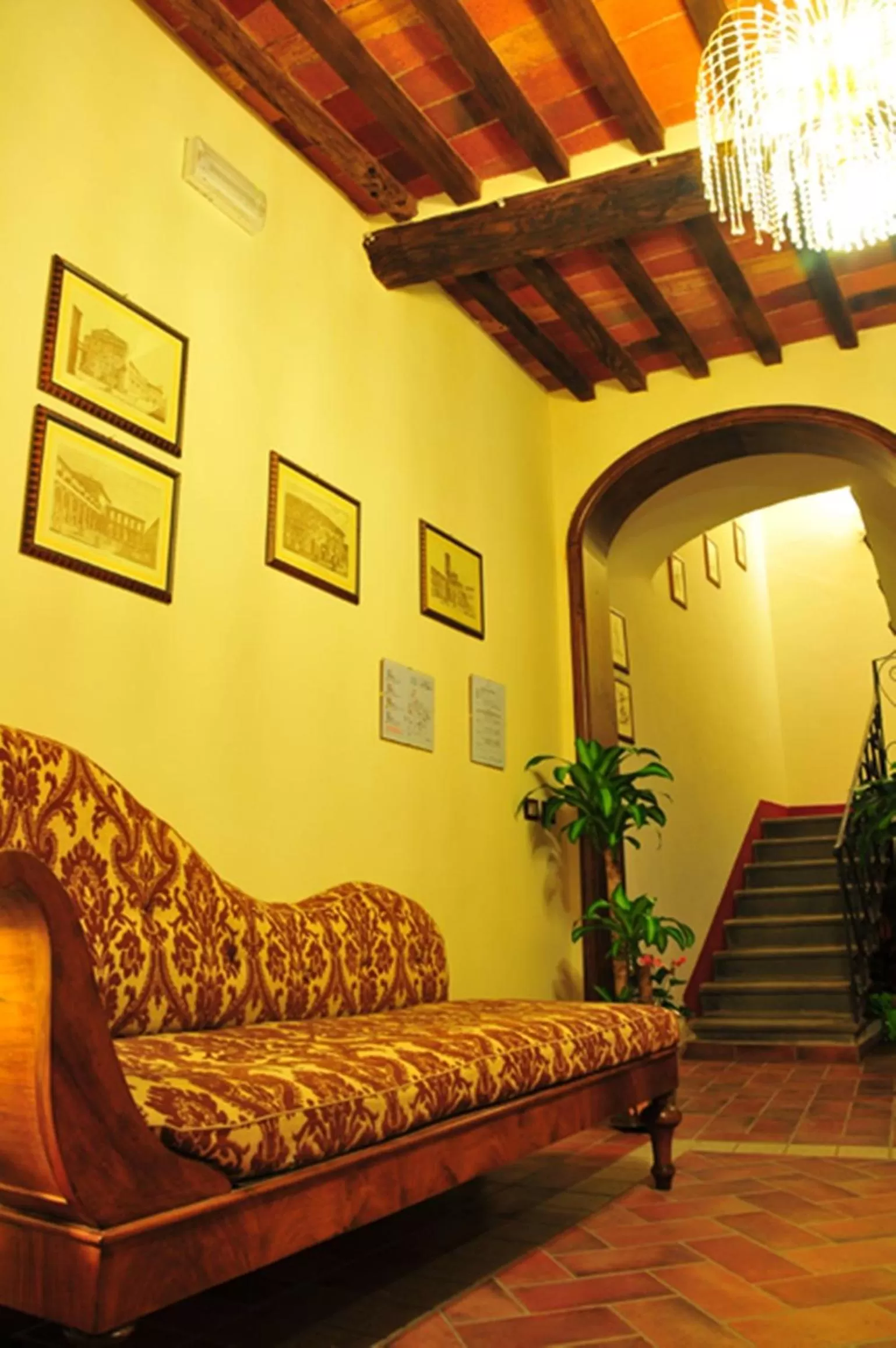 Lobby or reception in B&B Il Casale di Nanni