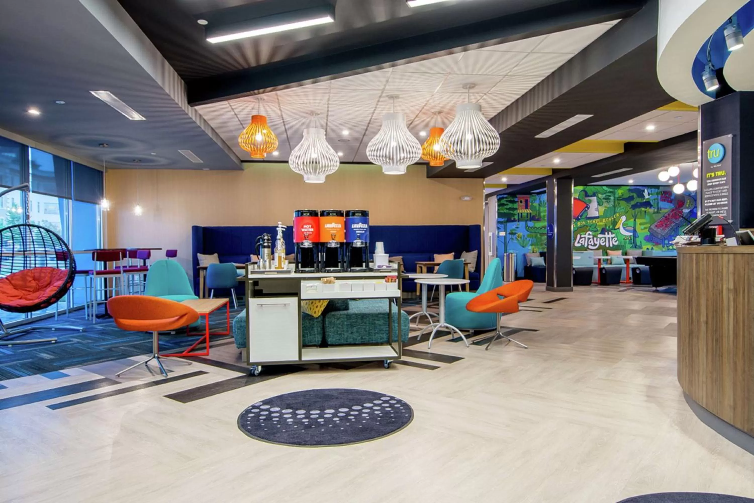 Lobby or reception in Tru by Hilton Lafayette River Ranch