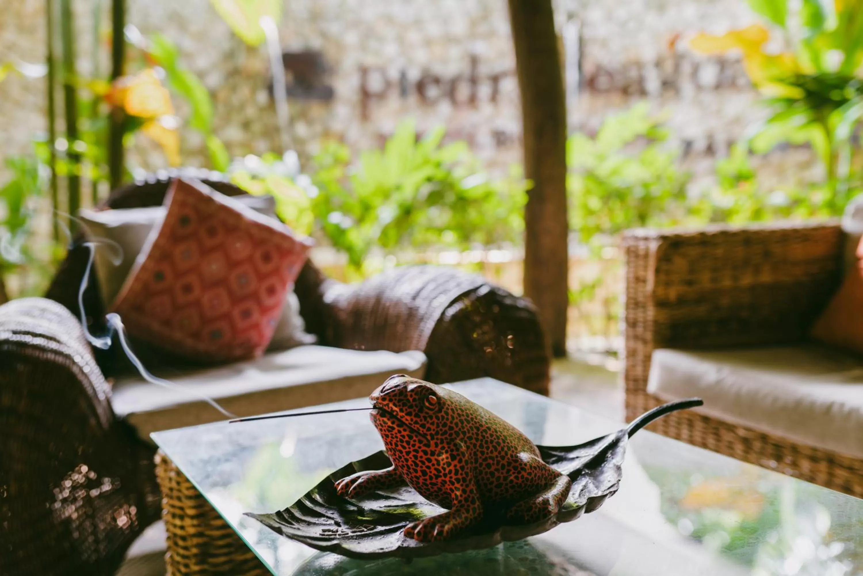 Lobby or reception in Piedra de Agua Palenque