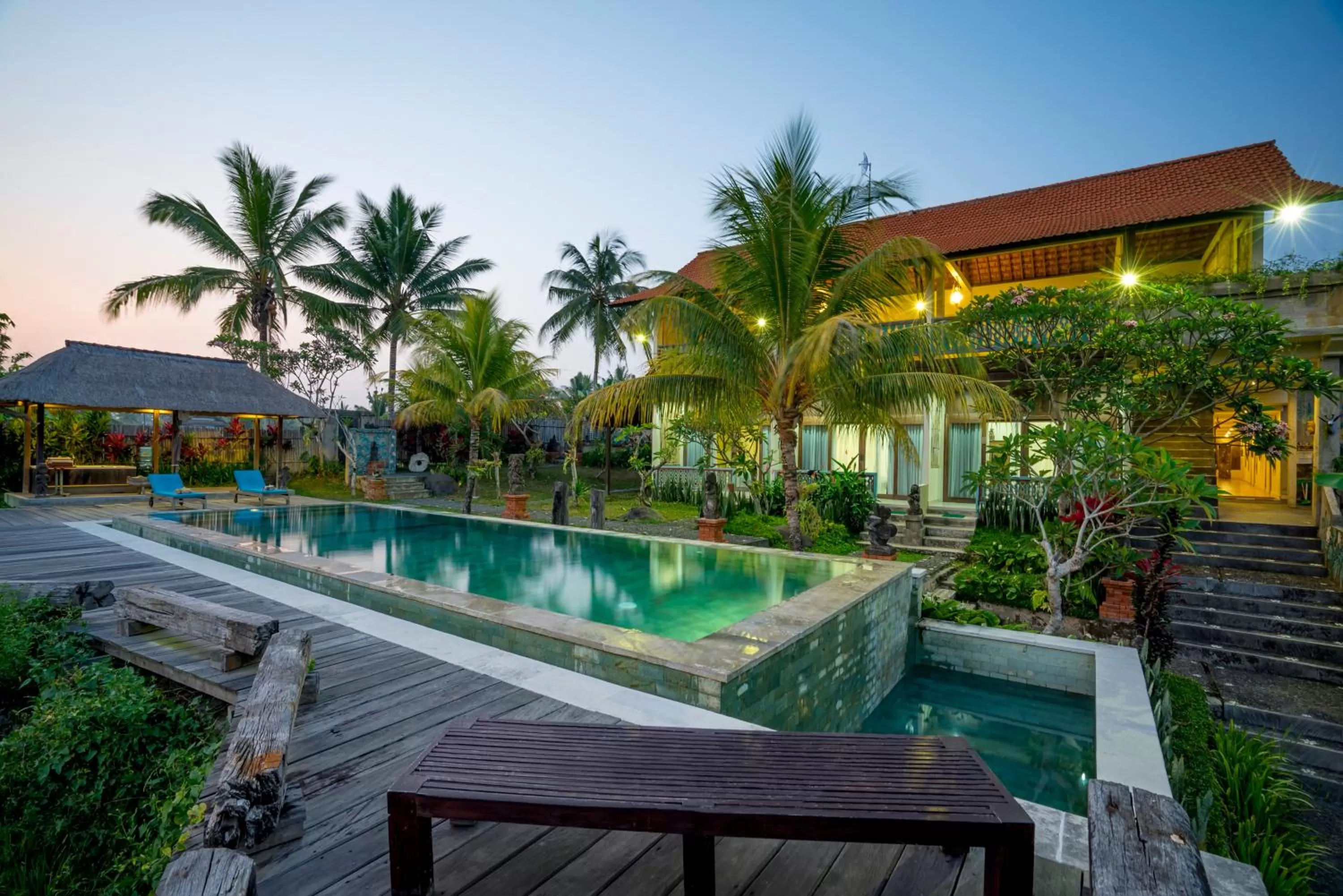 Property building in Ubud Sari Health Resort