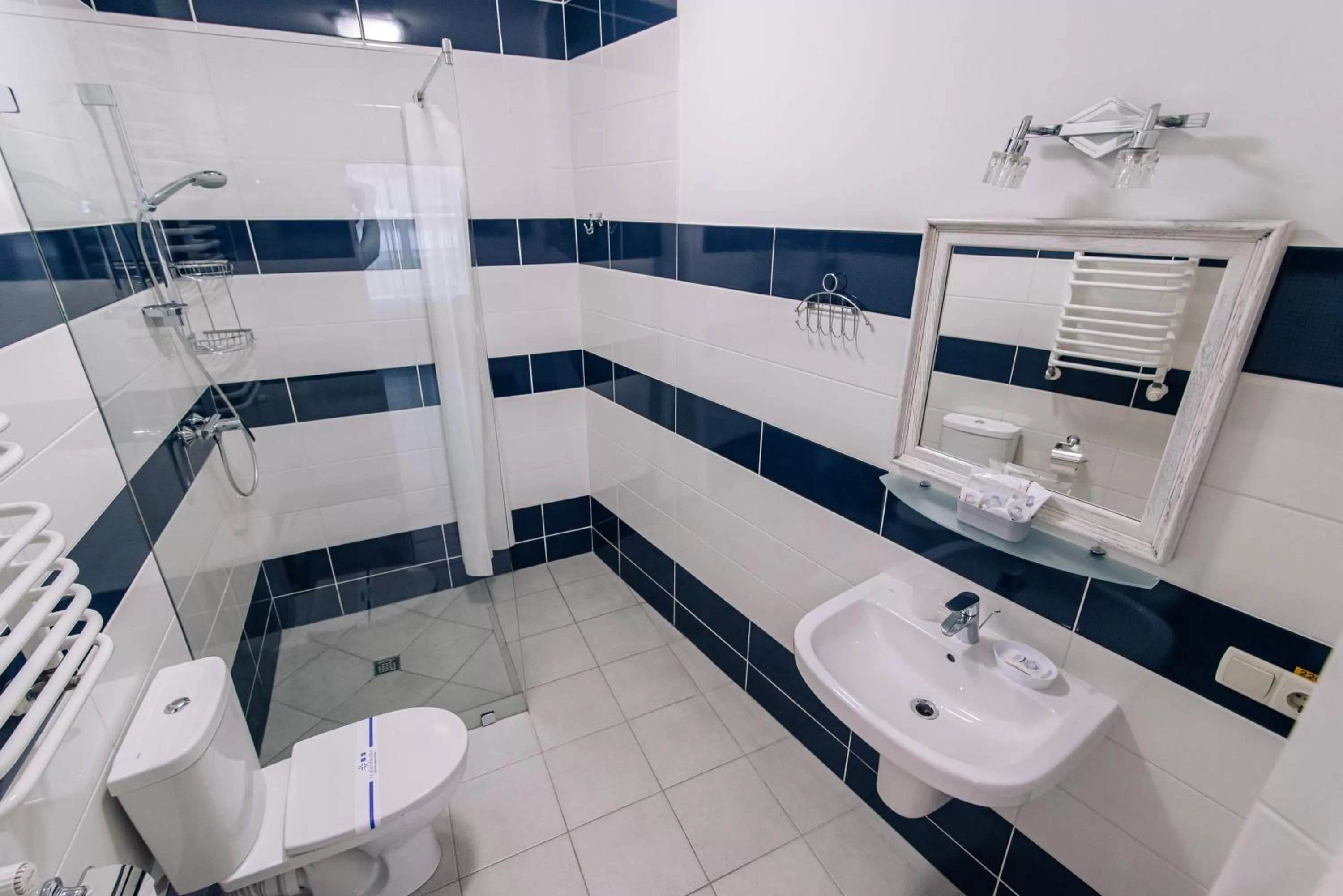 Shower in Gold Georg Palace Hotel