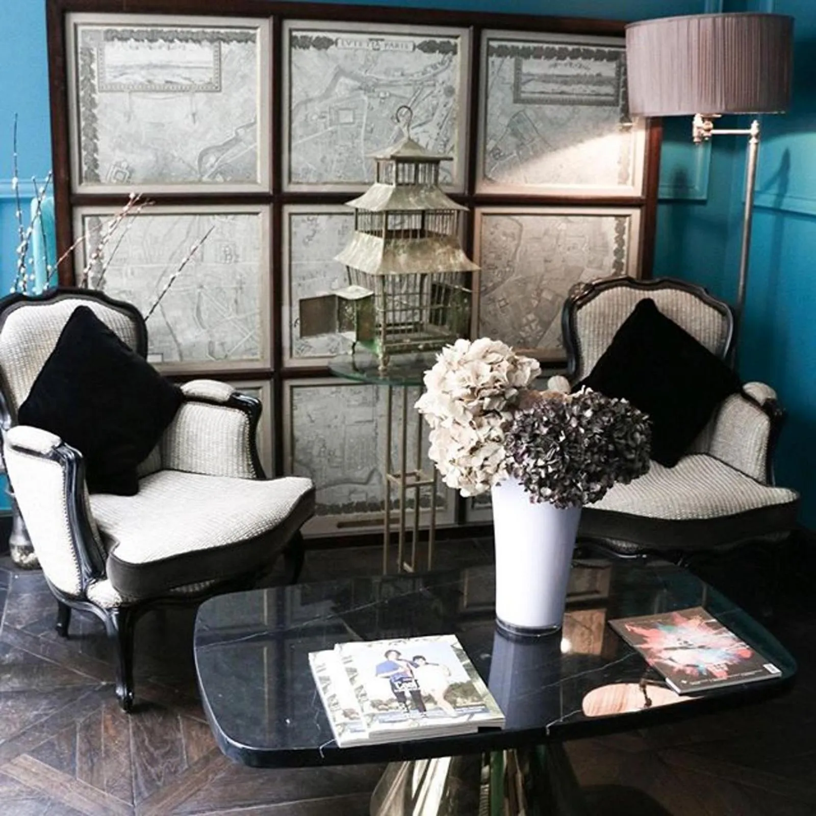 Seating area in Hôtel George Washington