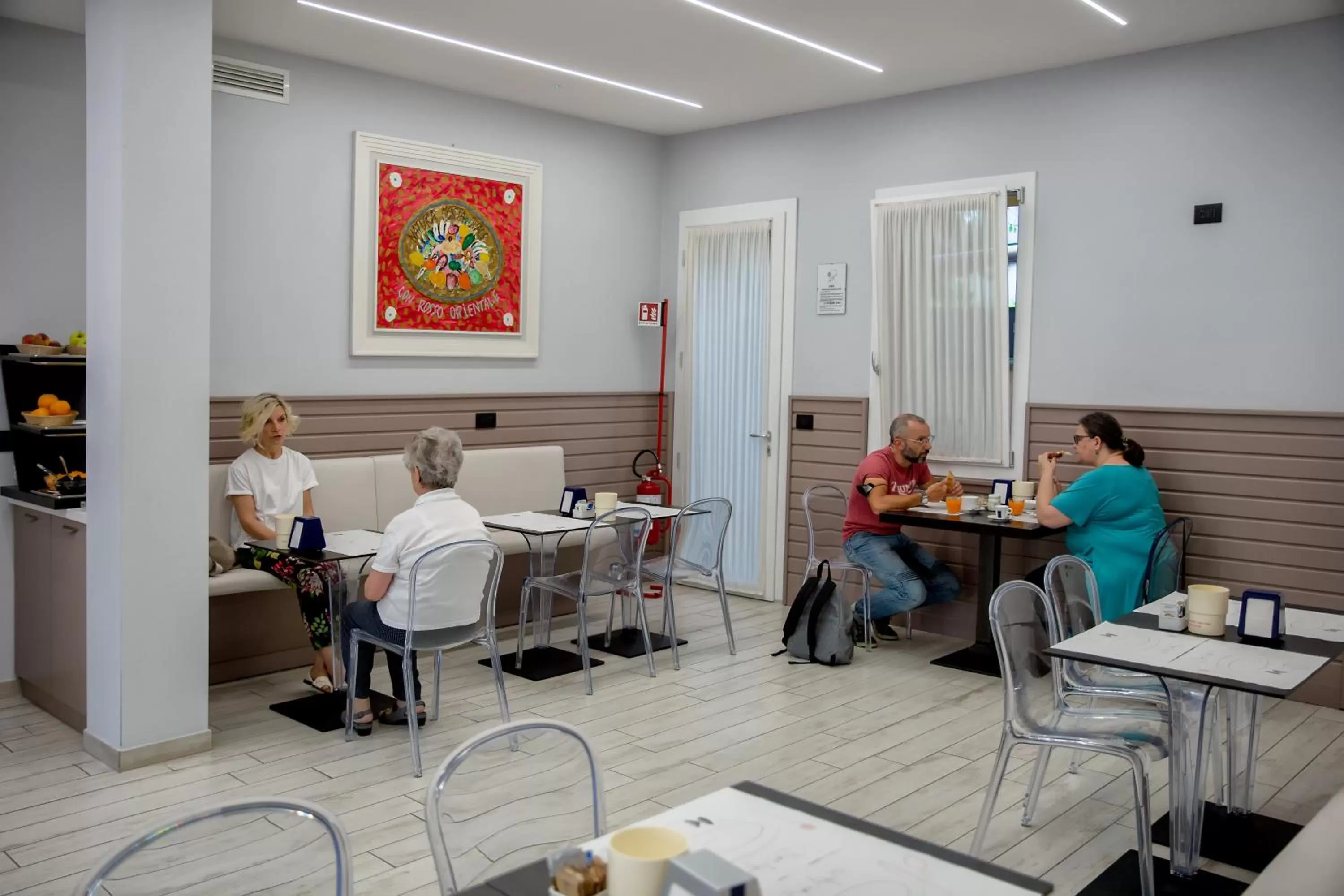 Continental breakfast in Hotel Giotto