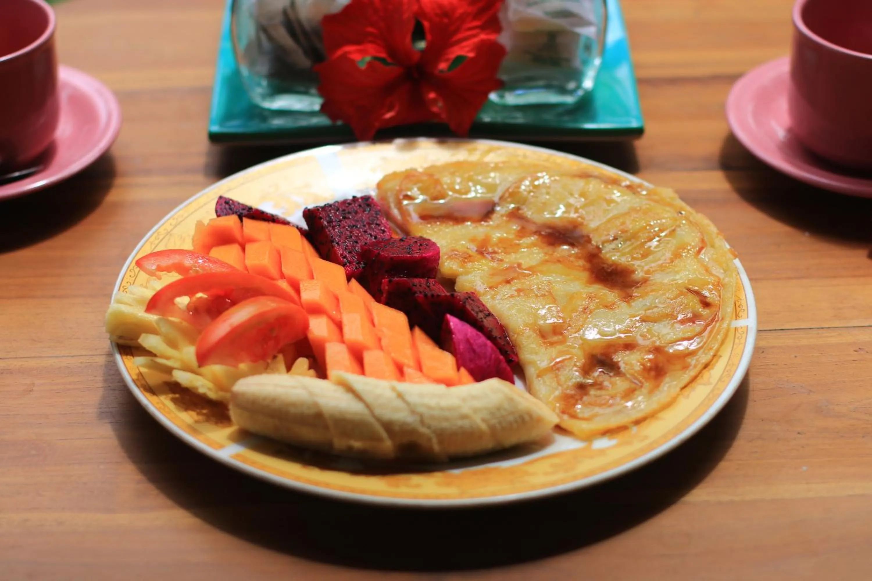 Food and drinks in Frangipani Bungalow