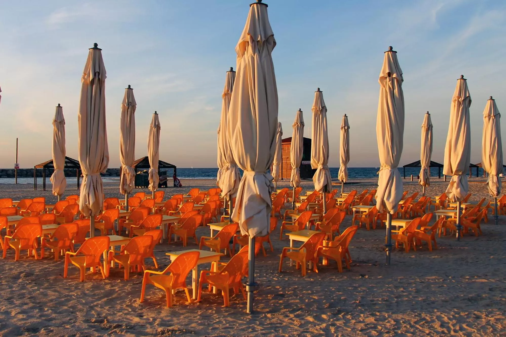 Sunset, Beach in Raphael Apartments