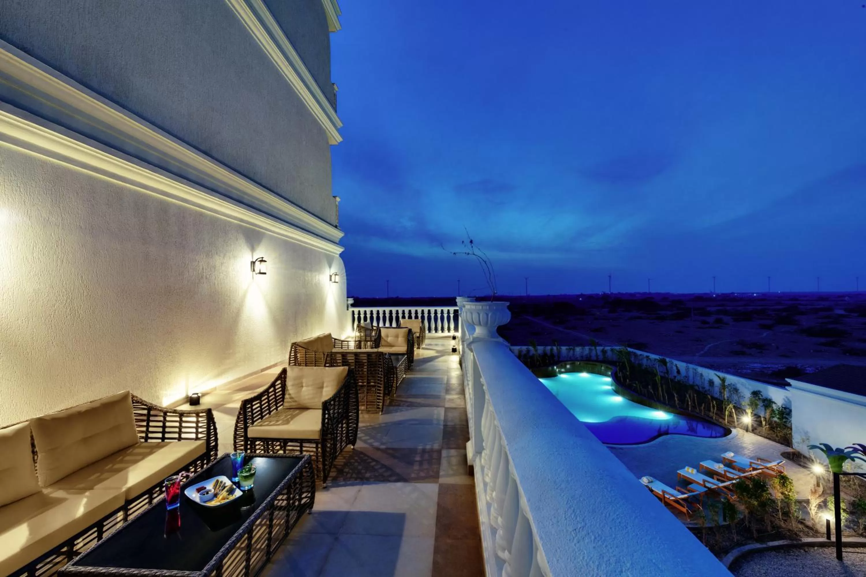 Restaurant/places to eat in The Fern Sattva Resort, Dwarka