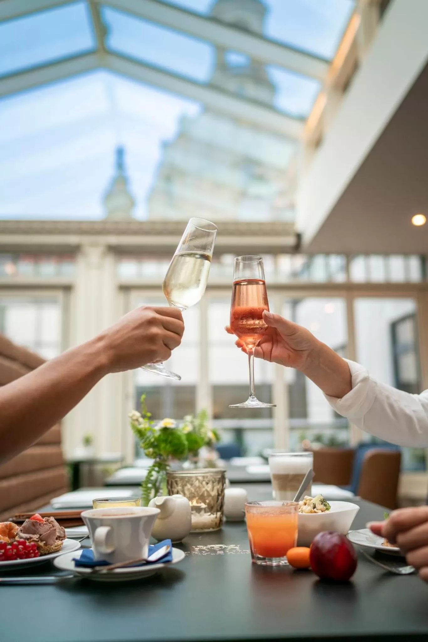 Food close-up in Hotel Suitess