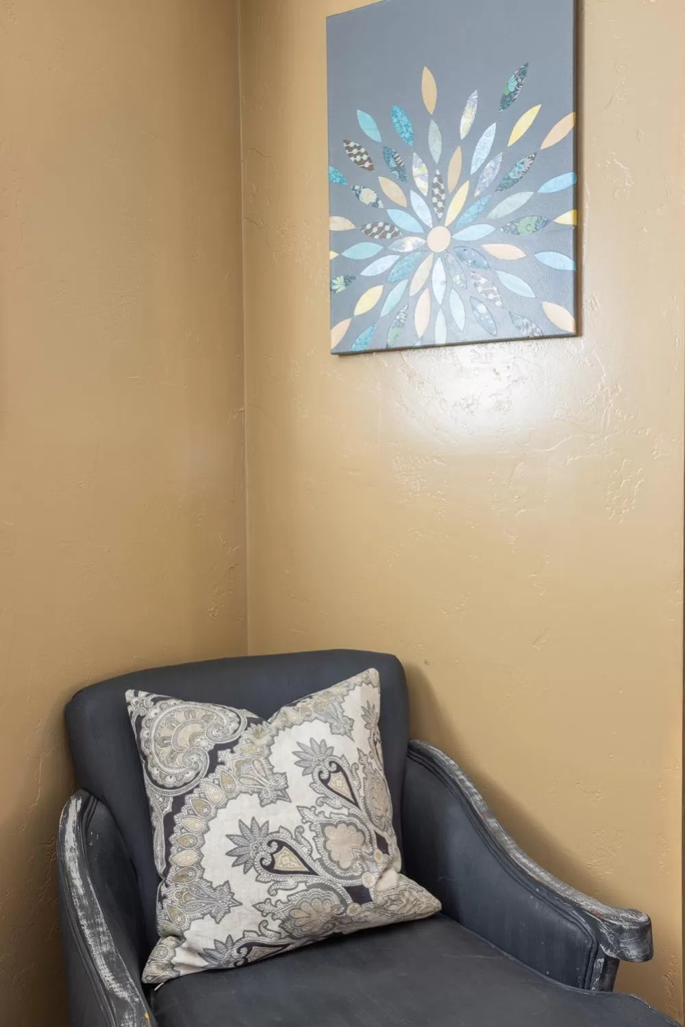 Seating Area in Lodge at Poncha Springs