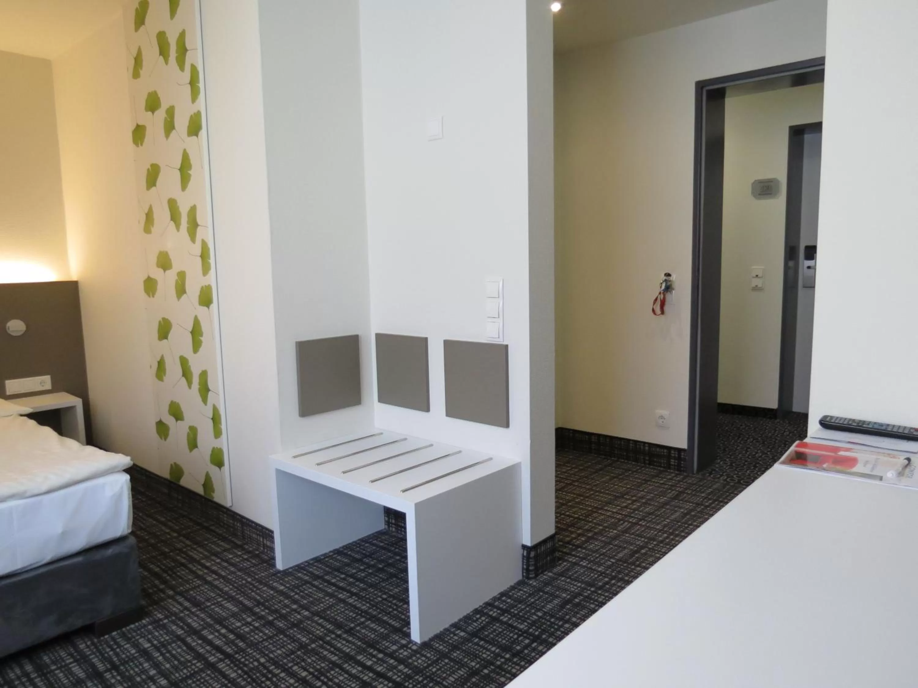 Photo of the whole room, Bed in Comfor Hotel Ulm City