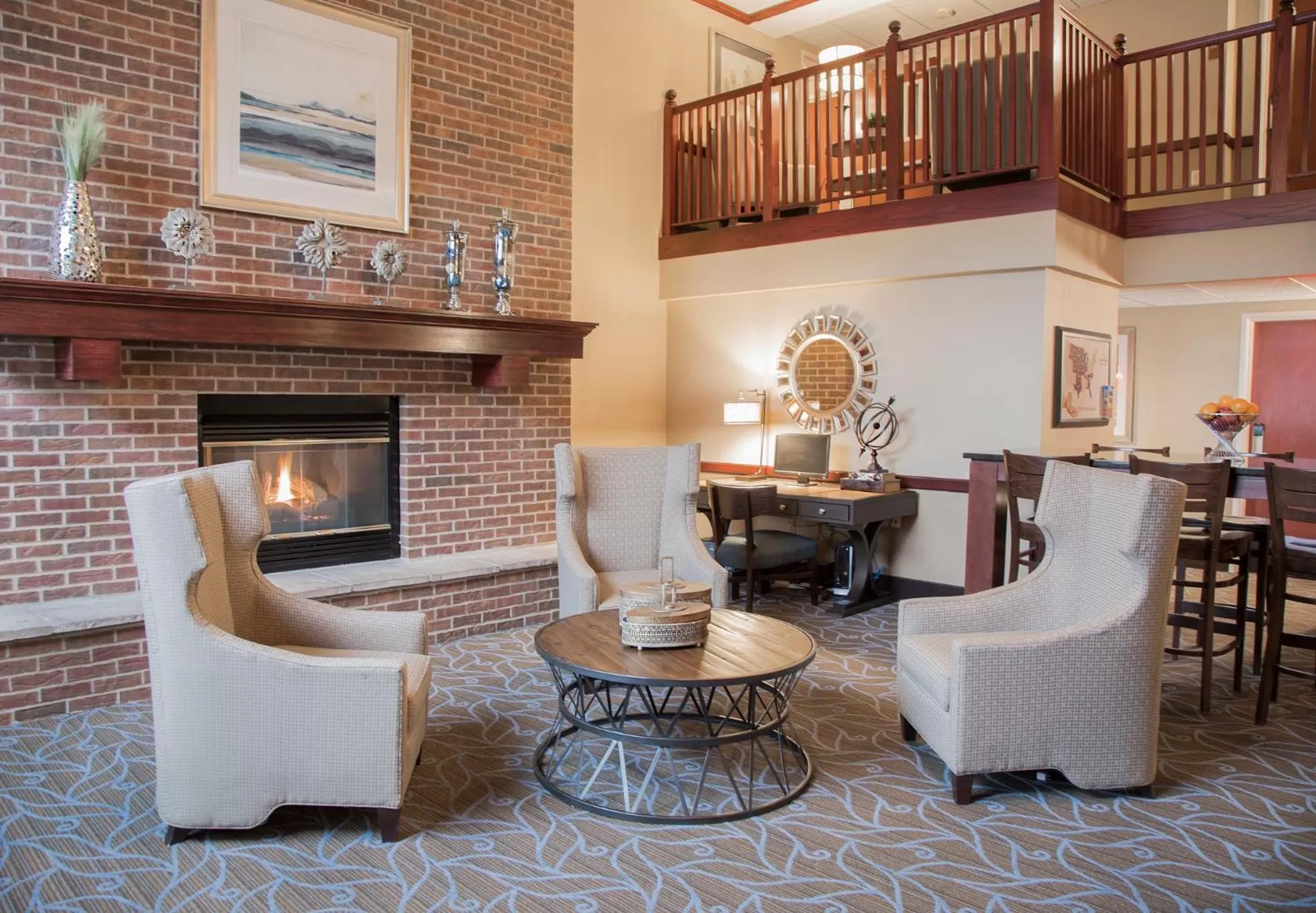 Lobby or reception in AmericInn by Wyndham Mounds View Minneapolis