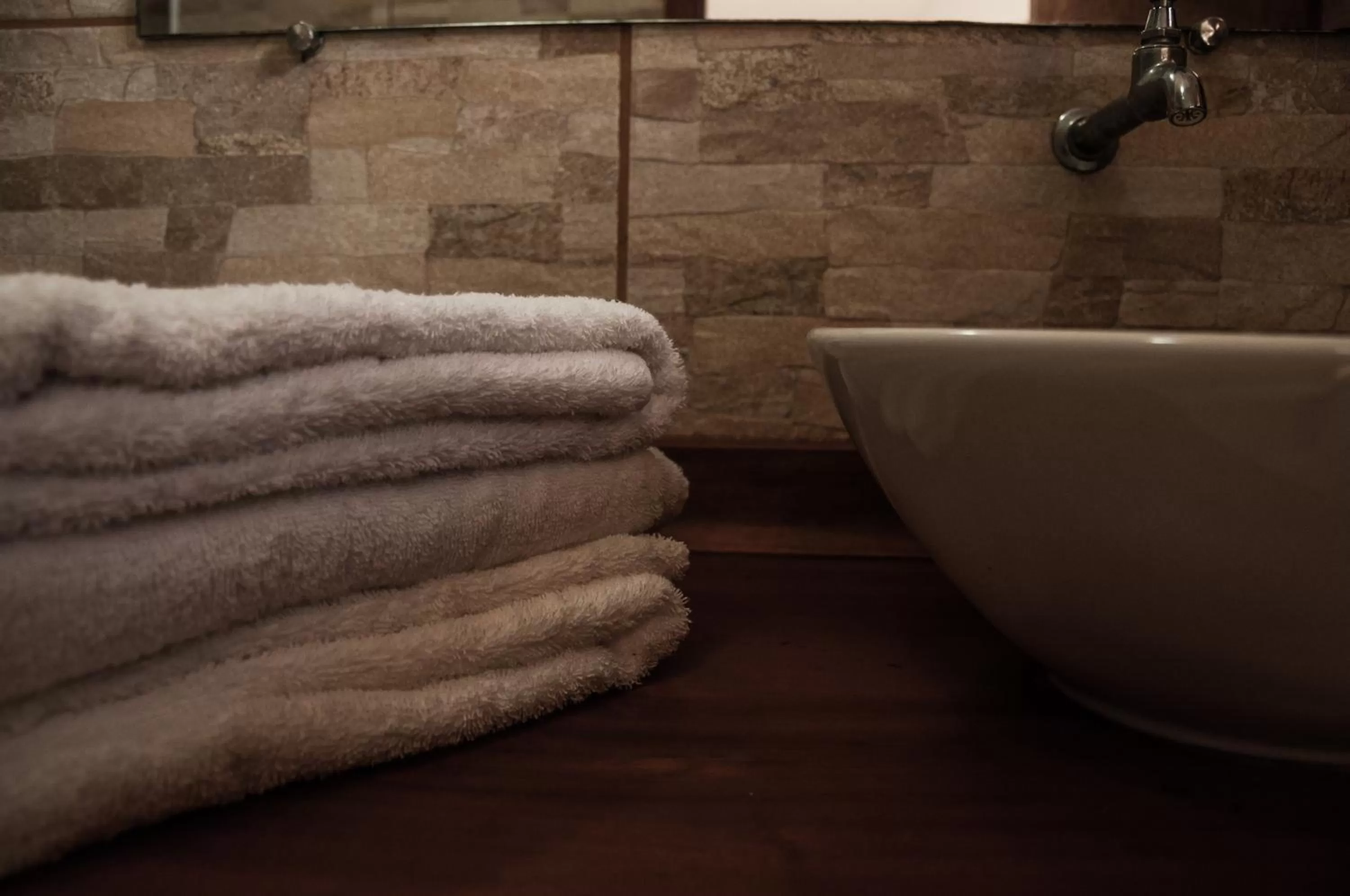 Bathroom in B&B Pedra do Meio