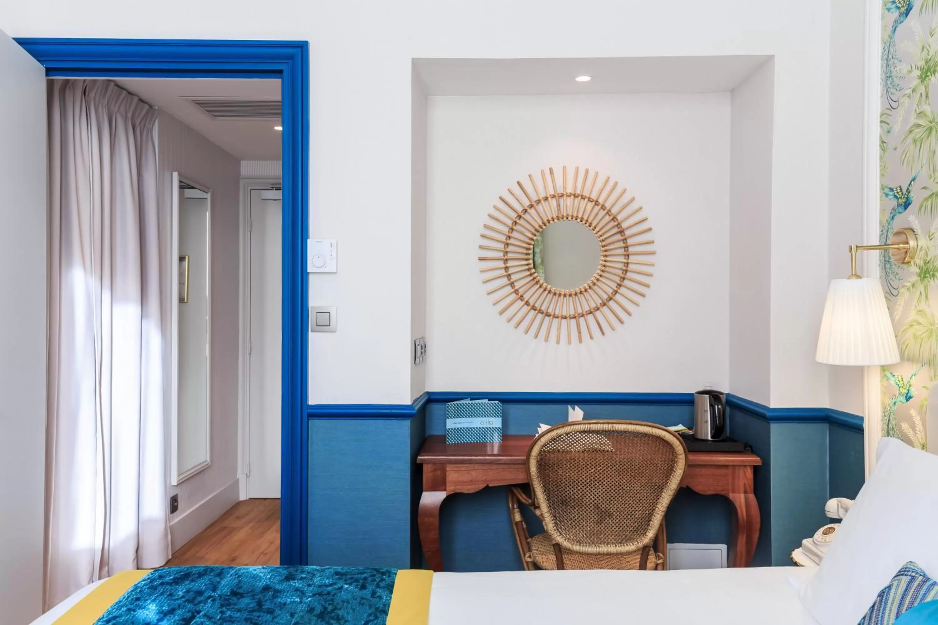 Seating area in Villa Otero by Happyculture