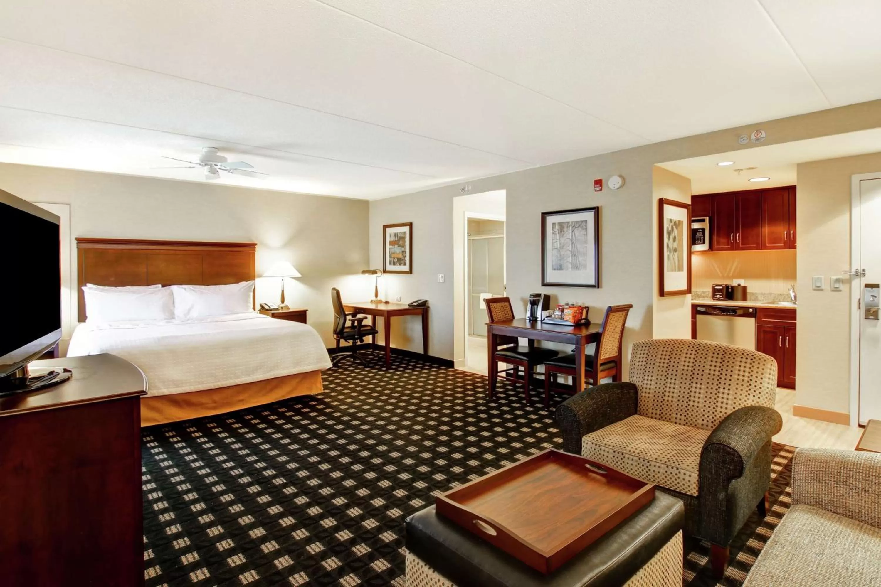 Bedroom, Bed in Homewood Suites by Hilton Toronto Airport Corporate Centre