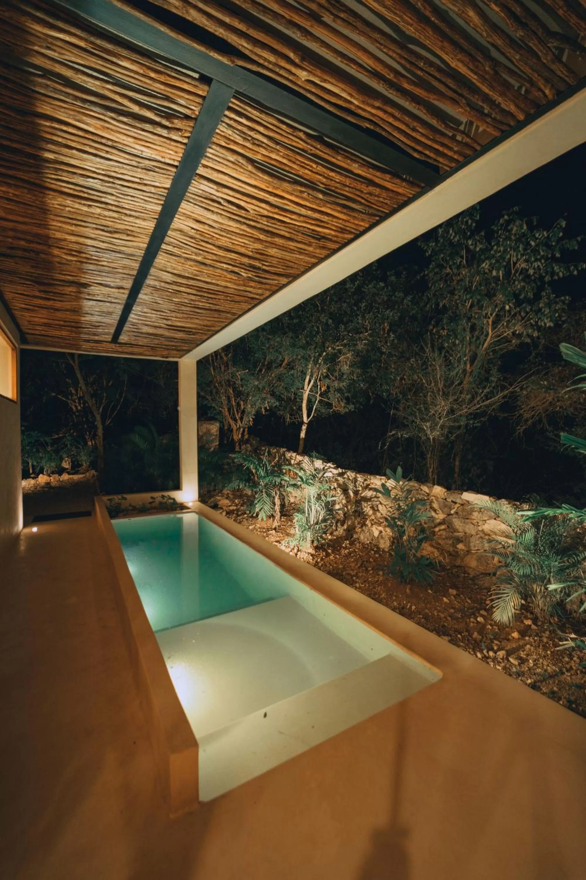 Swimming pool in Destino Mío Mayan Jungle Retreat