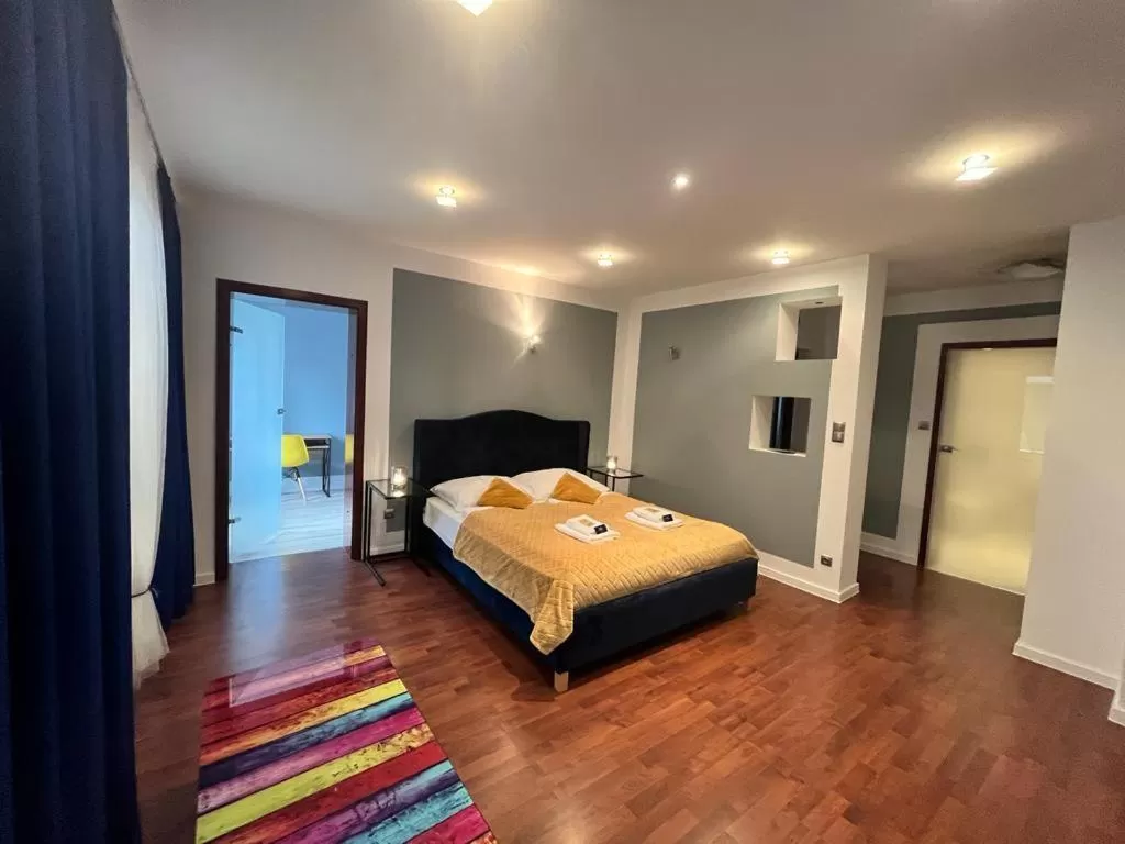 Photo of the whole room, Bed in Great Polonia Strzegom City Center