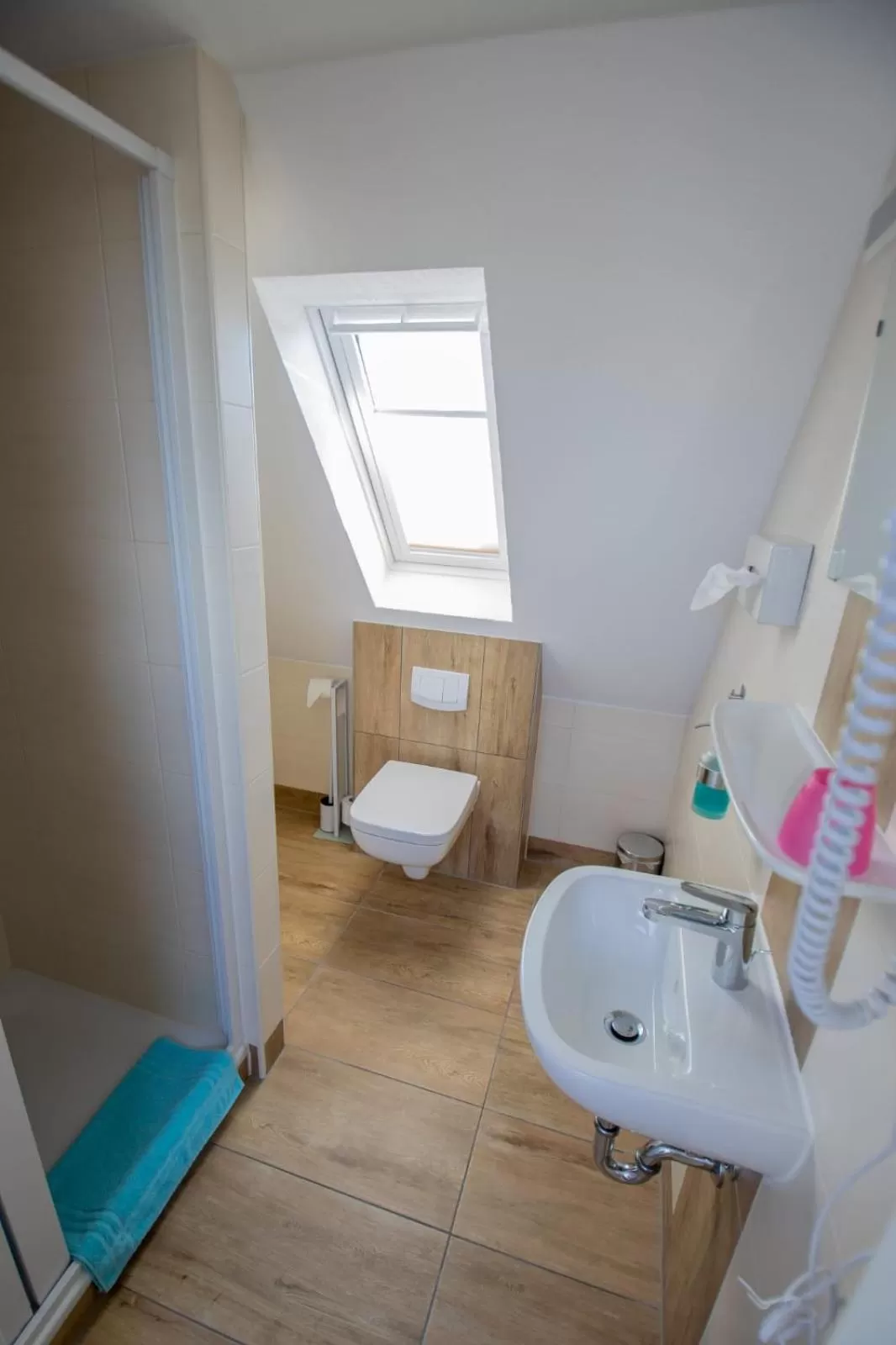 Toilet in Hotel Pension Nordseewelle