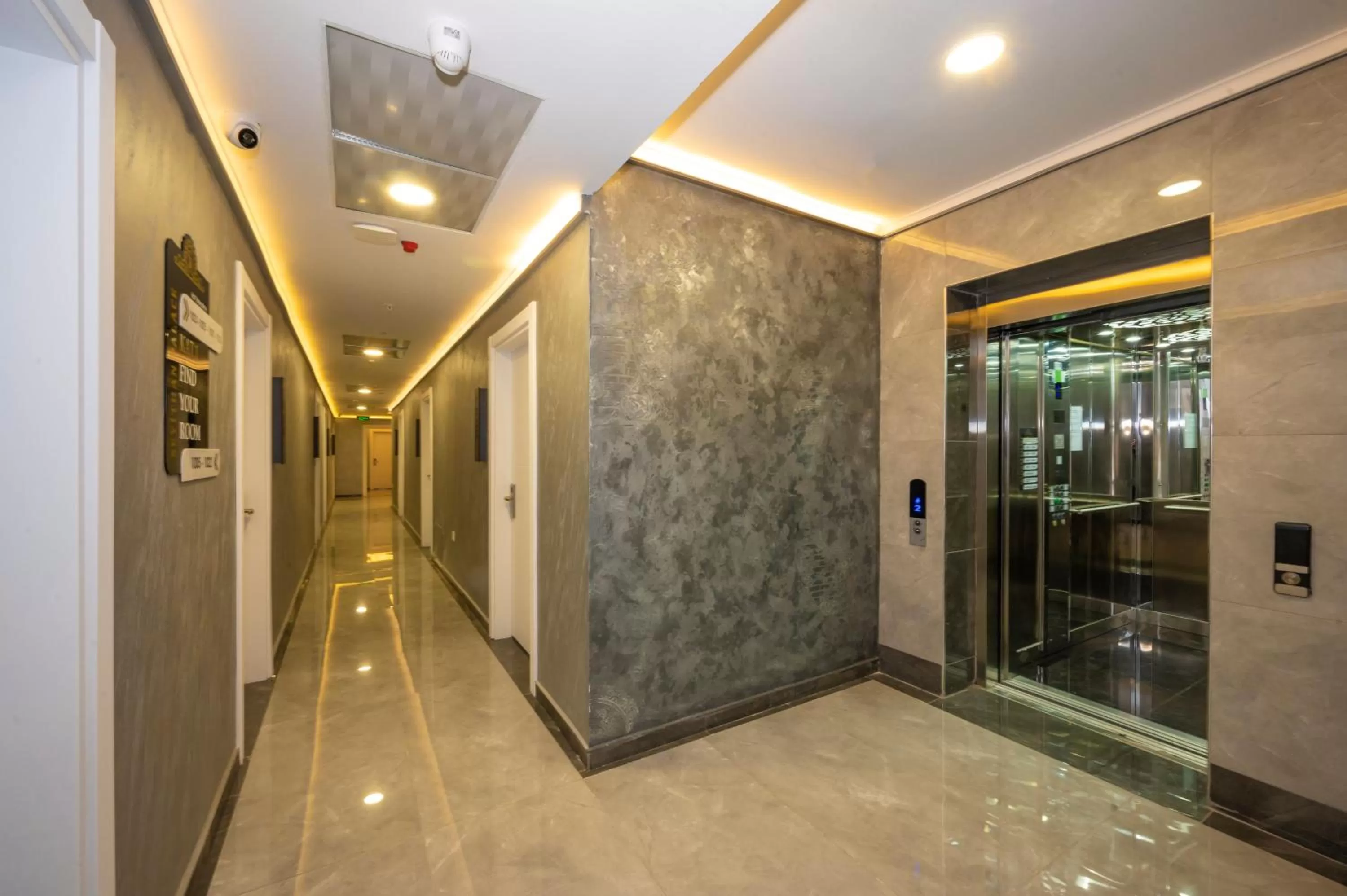 Floor plan in Seyithan Palace Spa Hotel